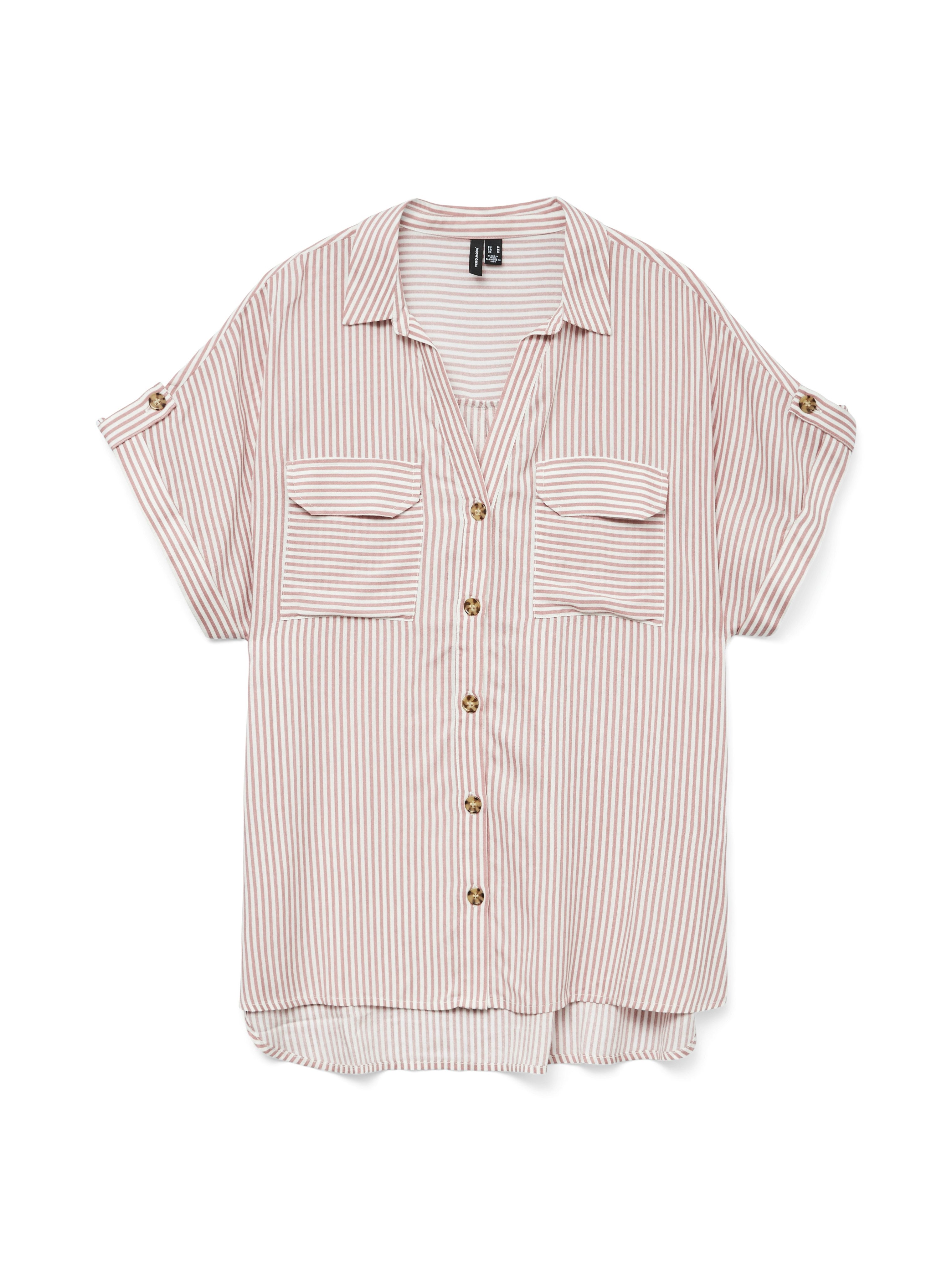 Vero Moda Overhemdblouse VMBUMPY S/S SHIRT WVN GA NOOS