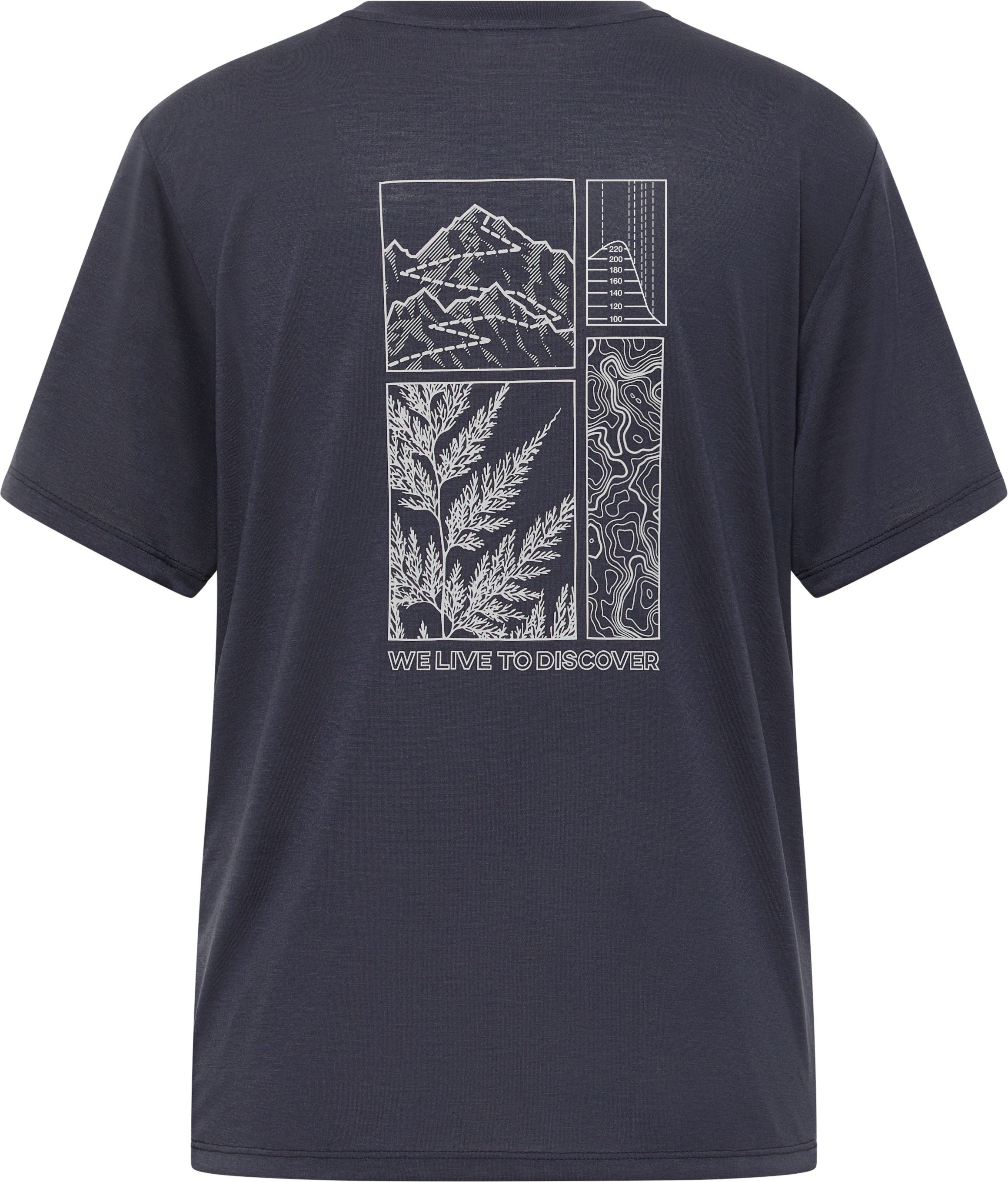 Jack Wolfskin T-shirt VONNAN GRAPHIC T W