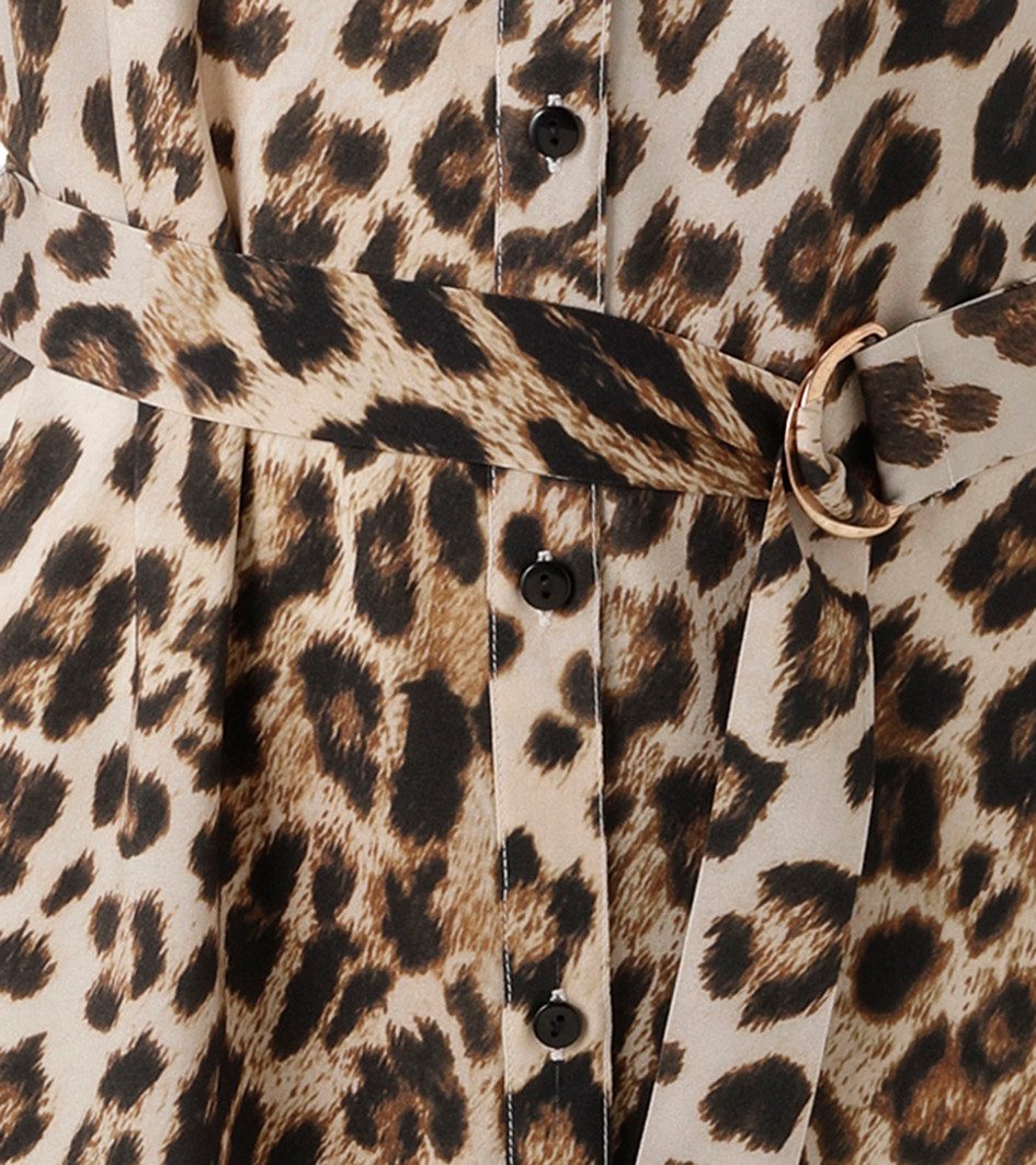 Aniston CASUAL Blousejurk (Met een afneembare bindceintuur)