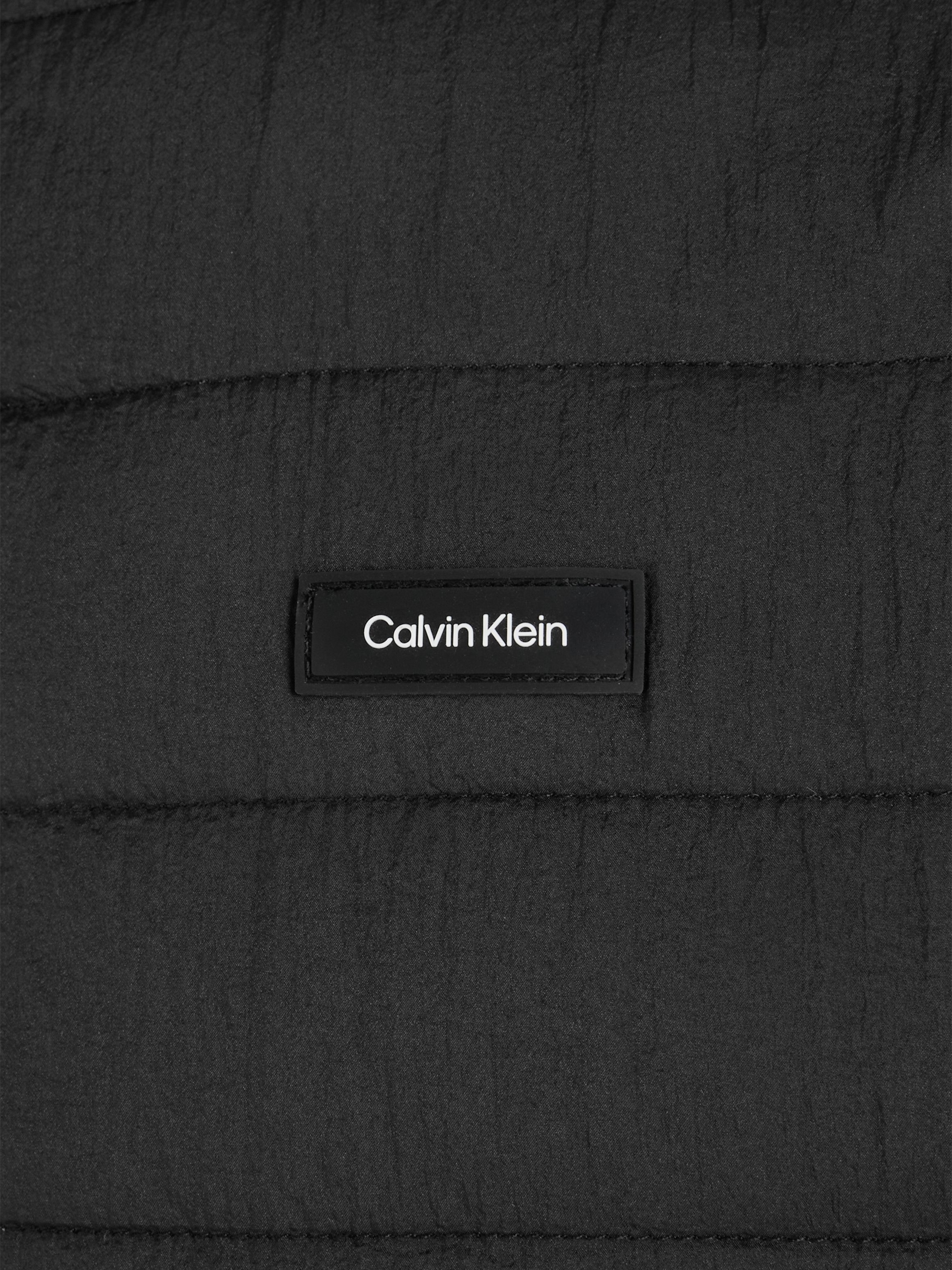 Calvin Klein Bodywarmer PACKABLE CRINKLE QUILT VEST