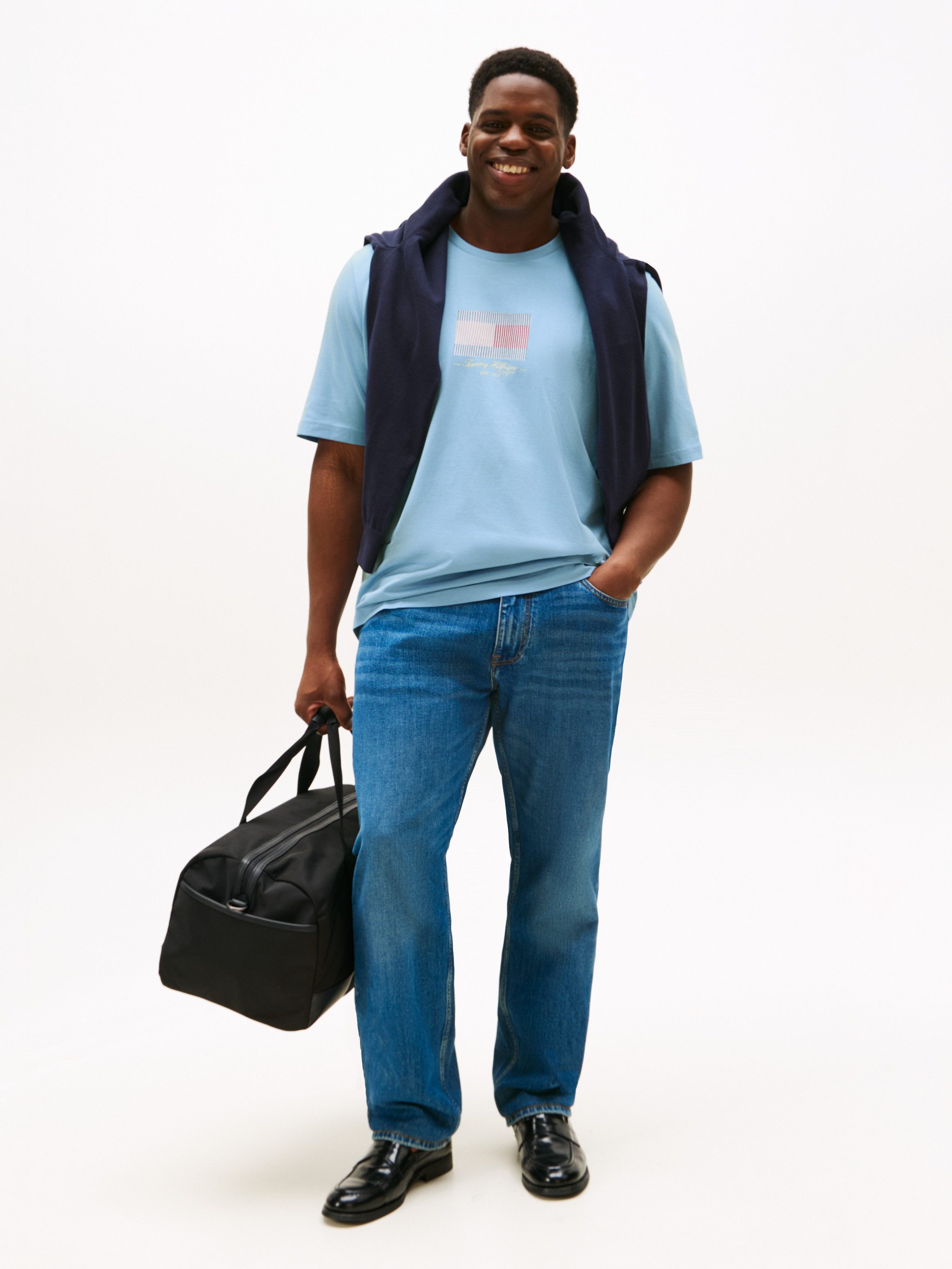 Tommy Hilfiger T-shirt BT-ITHACA FLAG TEE-B
