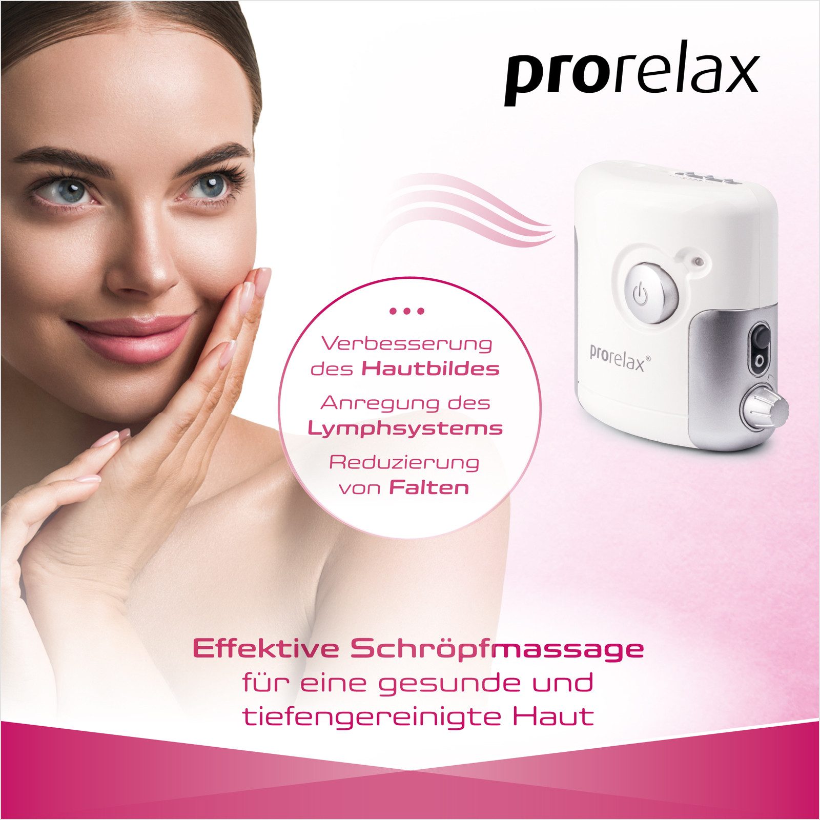 prorelax Vacuüm massage 85637 Sensitive Accu-& netstroom