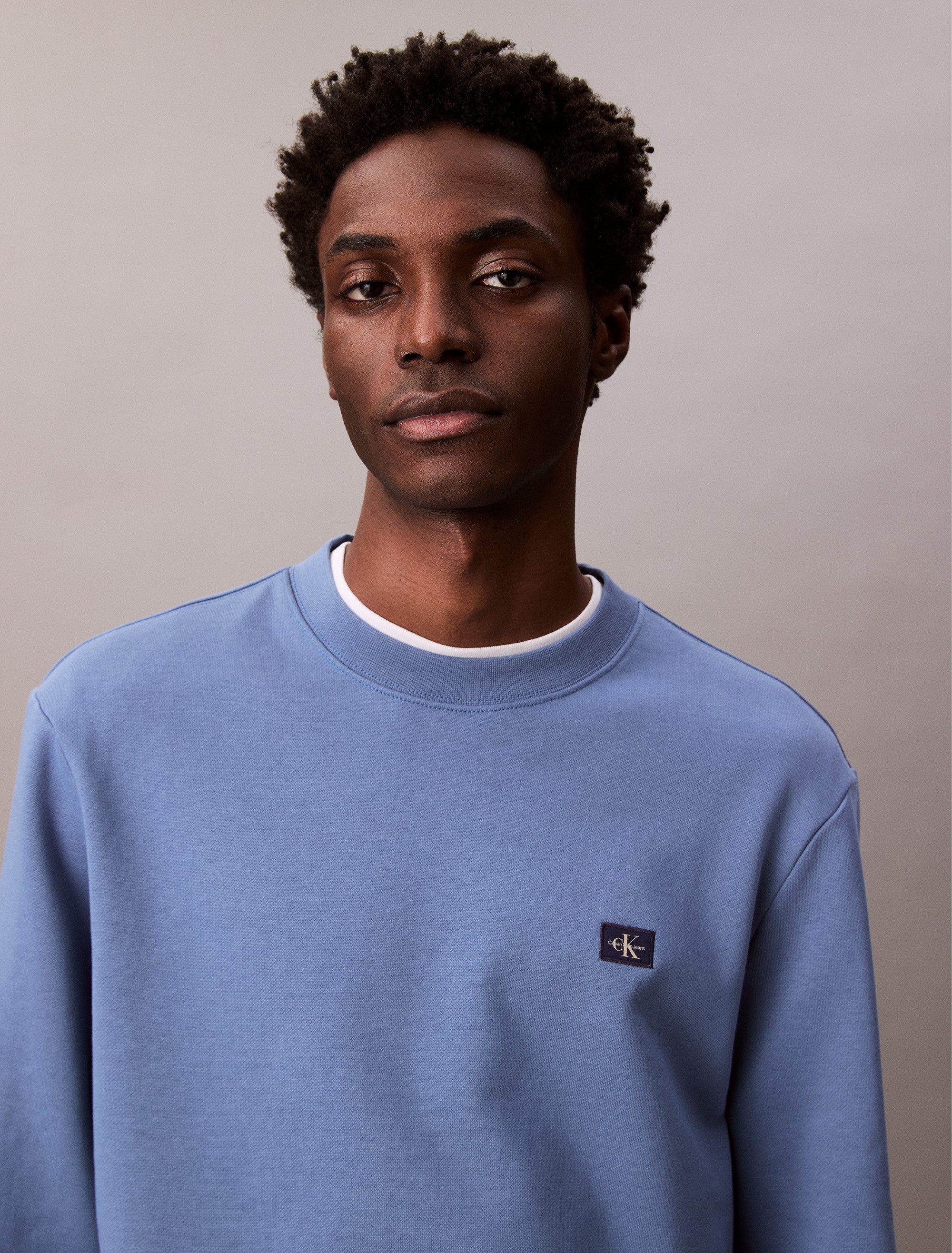Calvin Klein Sweatshirt 400GSM TRRY BDG CRWN