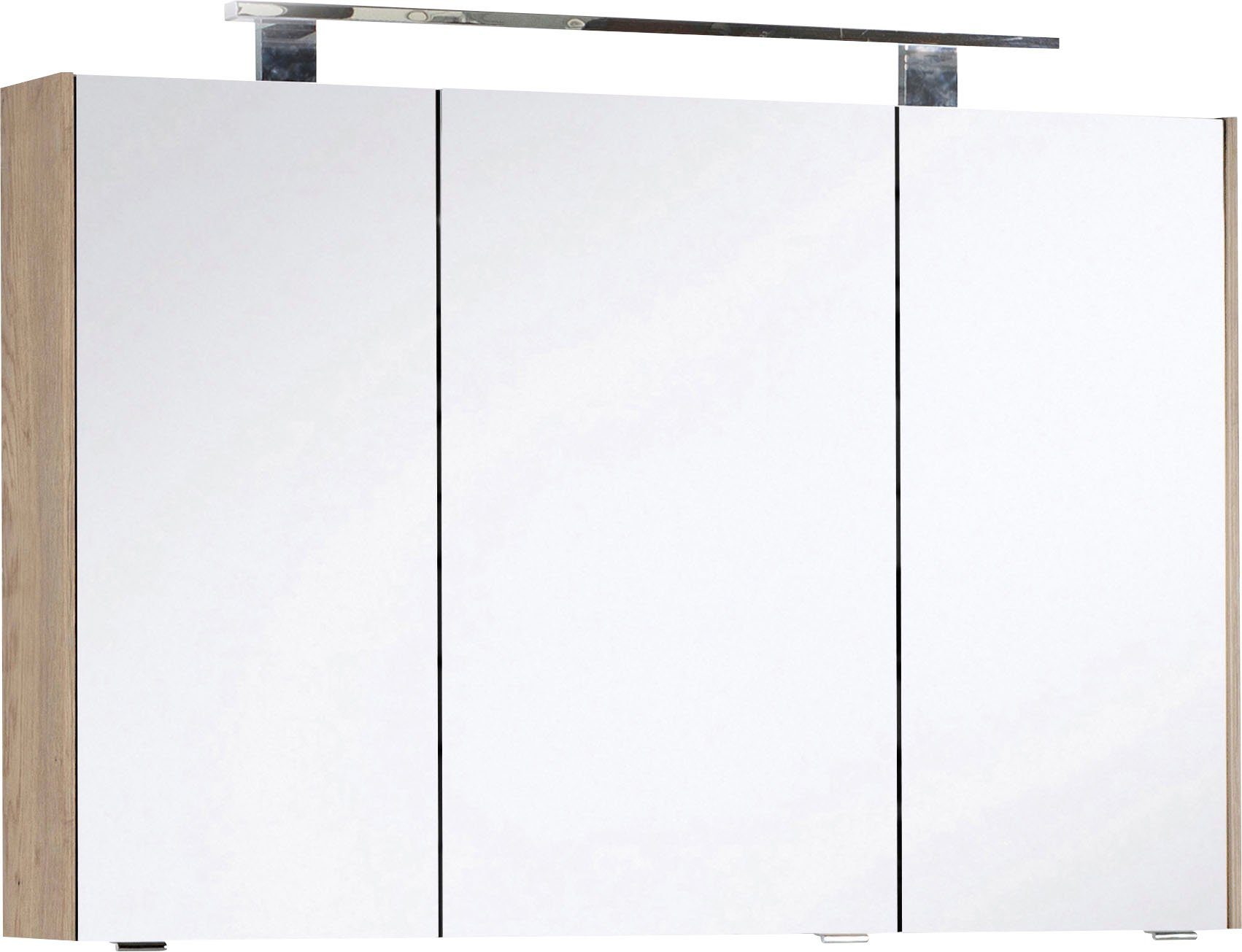 MARLIN Spiegelkast 3400 Breedte 102 cm spiegels & verlichting beige
