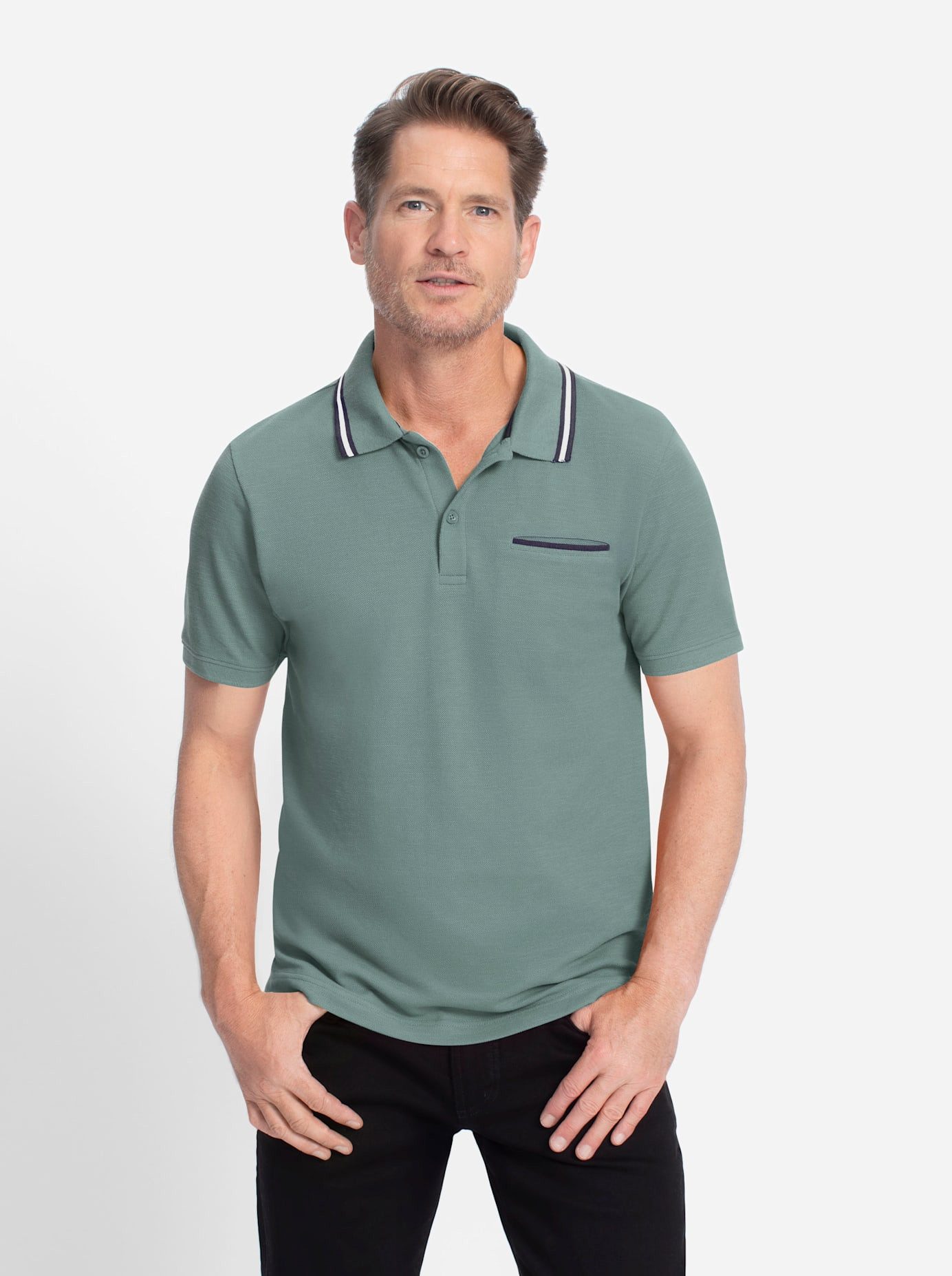 Catamaran Shirt met korte mouwen Poloshirt (1-delig)