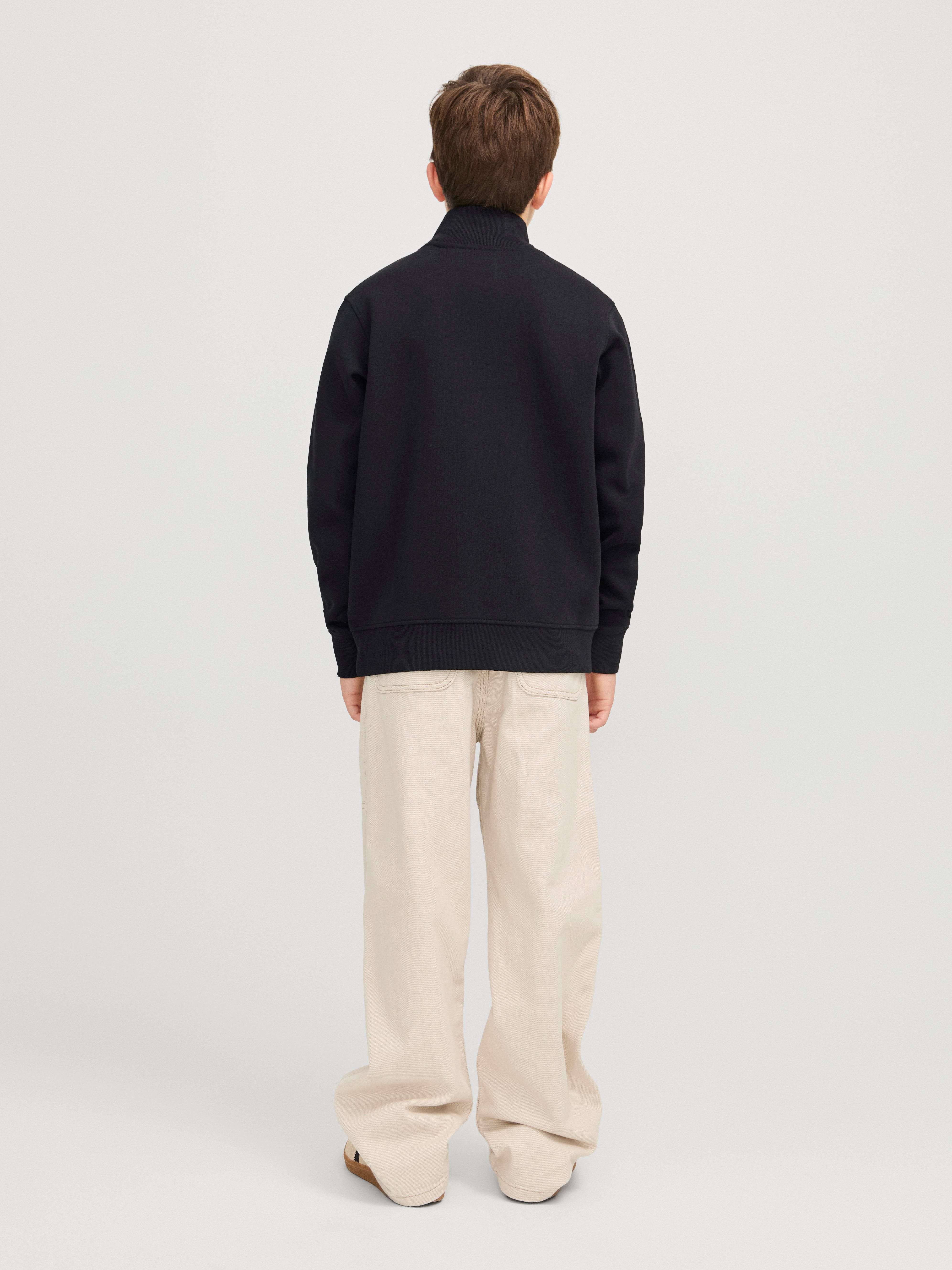 Jack & Jones Junior Sweater JJEBRADLEY SWEAT HALF ZIP NOOS JNR