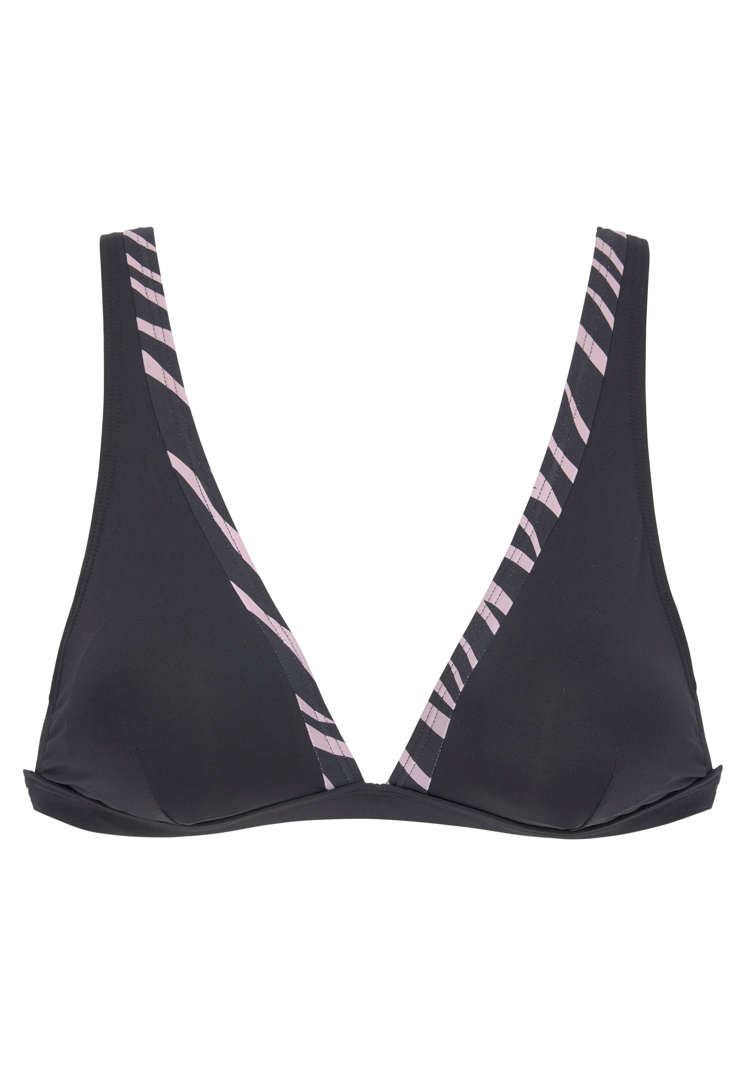 Lascana Triangel-bikinitop Kaa met draagvarianten