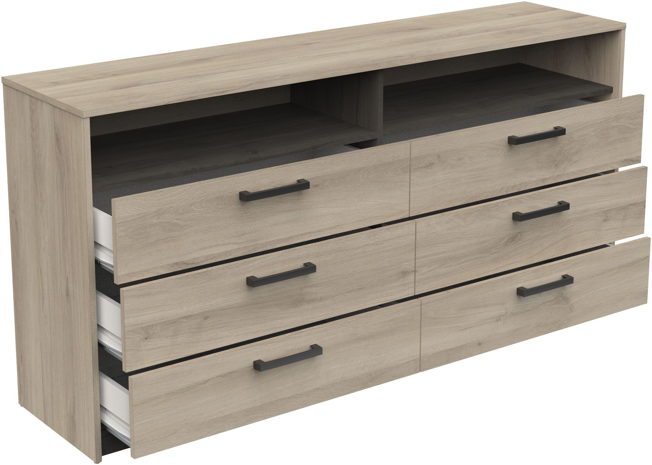 Demeyere GROUP Kast Meubles Watson Commode met 6 lades 2 planken