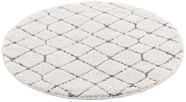 Carpet City Hoogpolig vloerkleed Focus 4499 Boho-tapijt, hoog-laag patroon / 3D-effect, voor woonkamer, slaapkamer