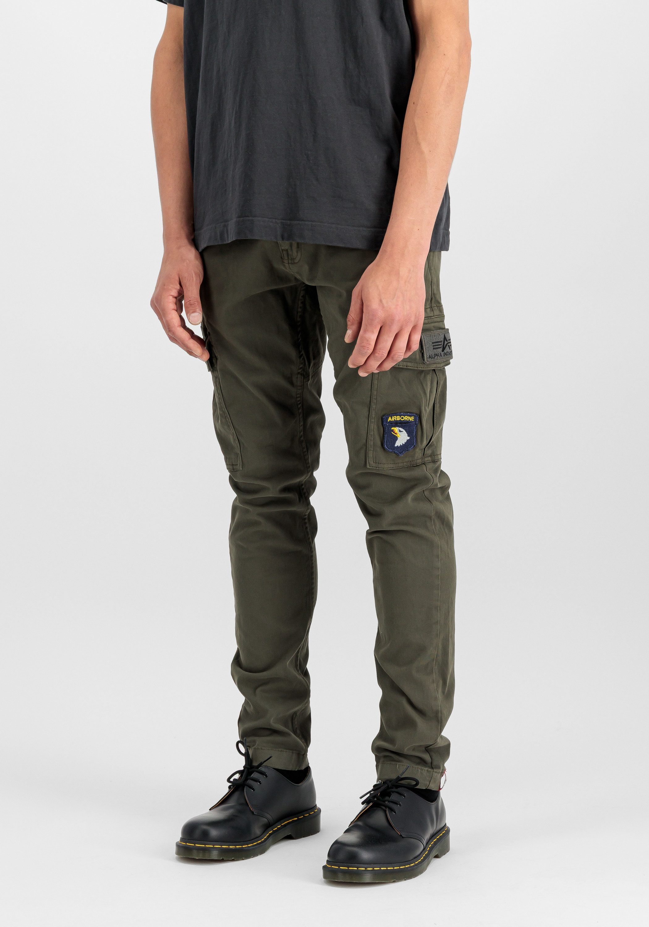 Alpha Industries Cargobroek Petrol Patch Pant