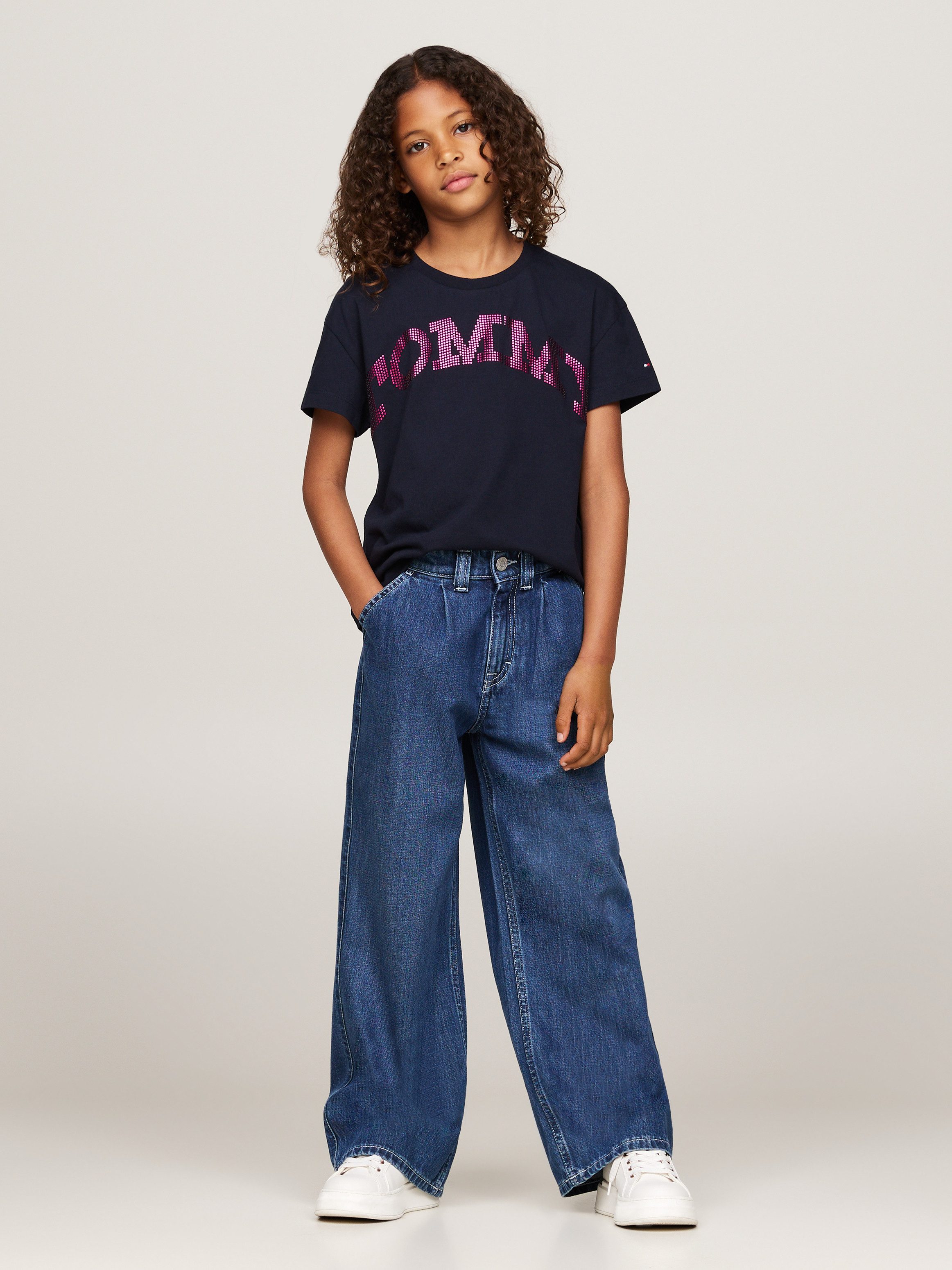 Tommy Hilfiger T-shirt TOMMY DOT FOIL TEE SS
