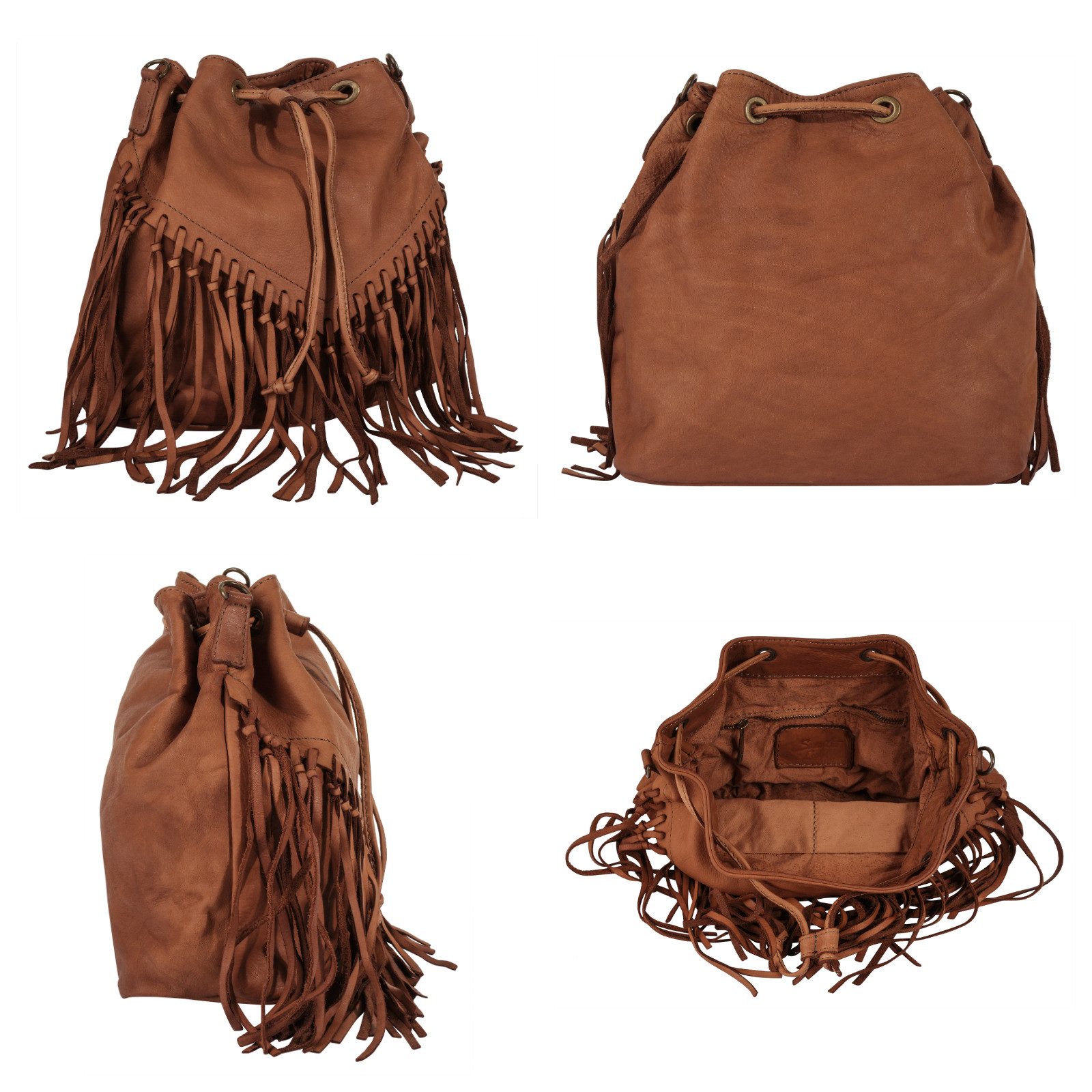 Samantha Look Shopper echt leer, made in italy