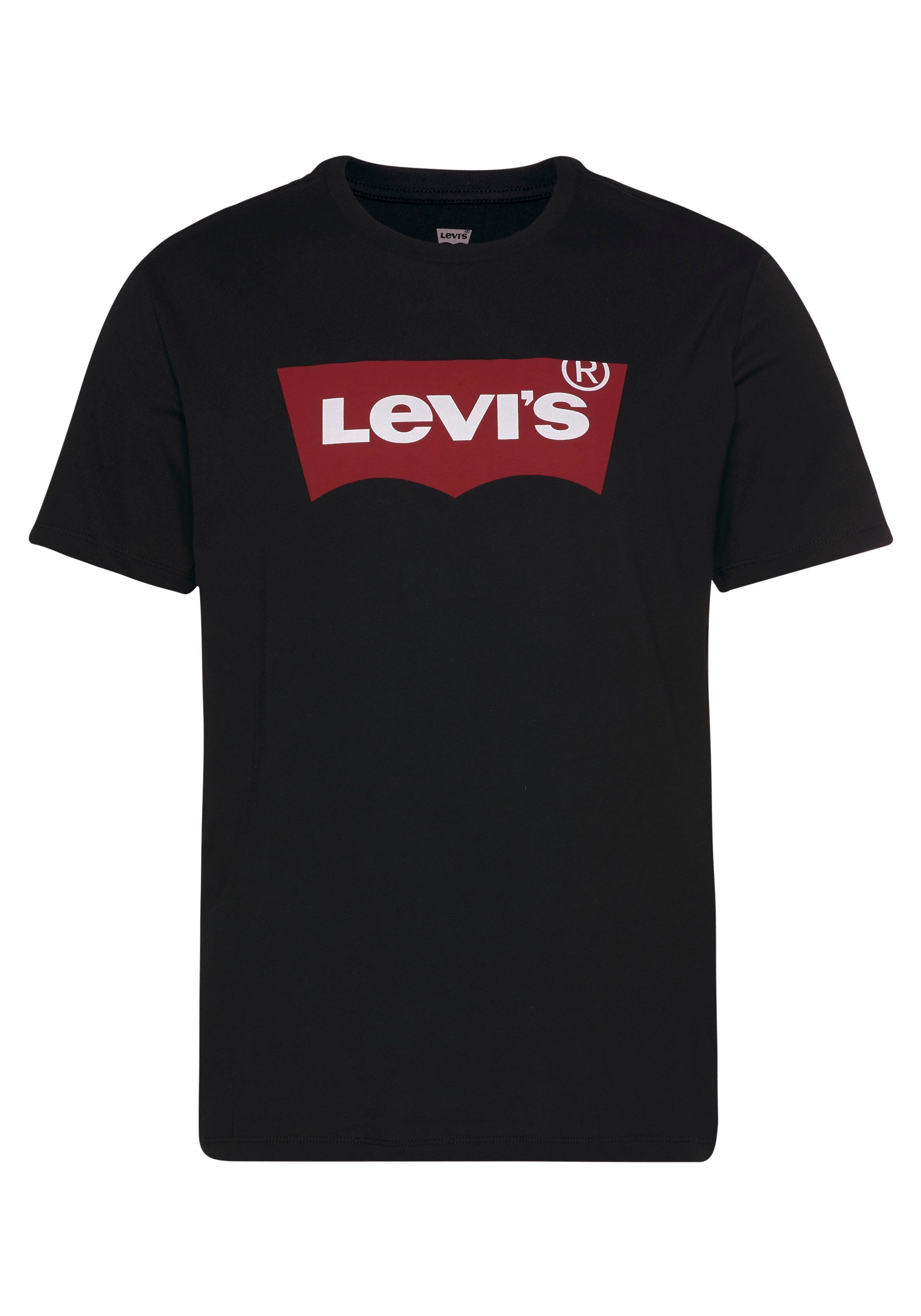 Levi's® T-shirt Batwing Logo Tee met logo-frontprint