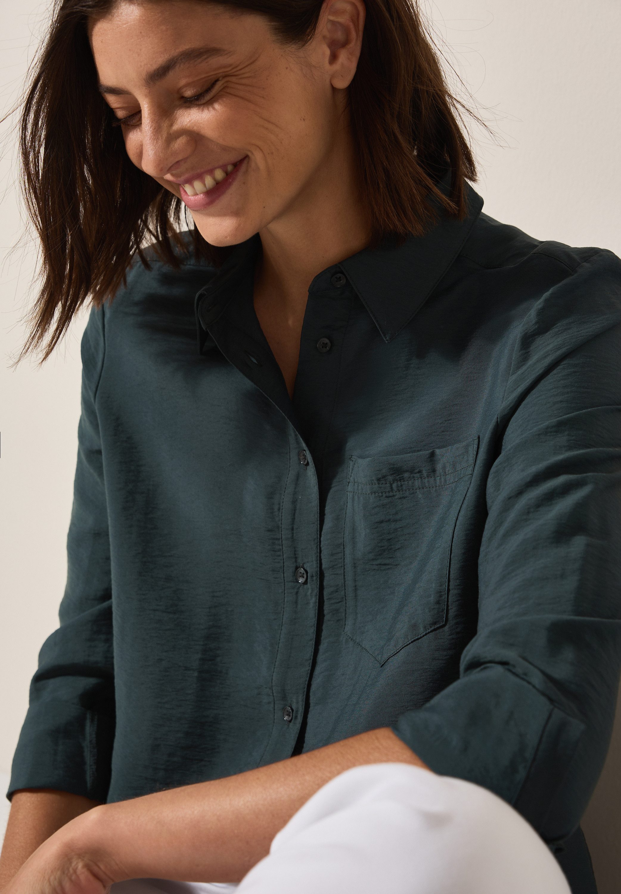 Cecil Overhemdblouse met structuur