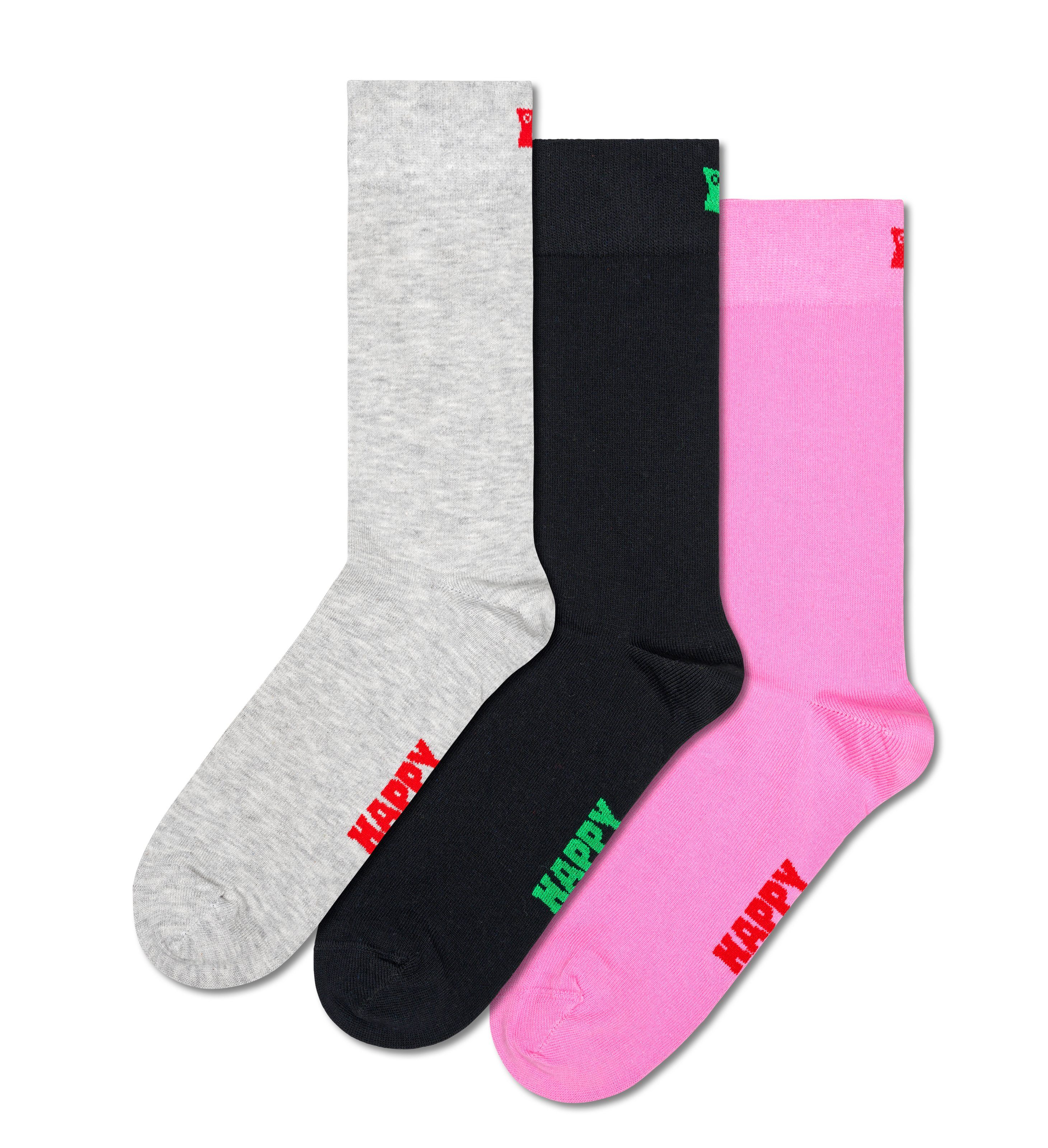 Happy Socks Sokken (3 paar Set van 3)