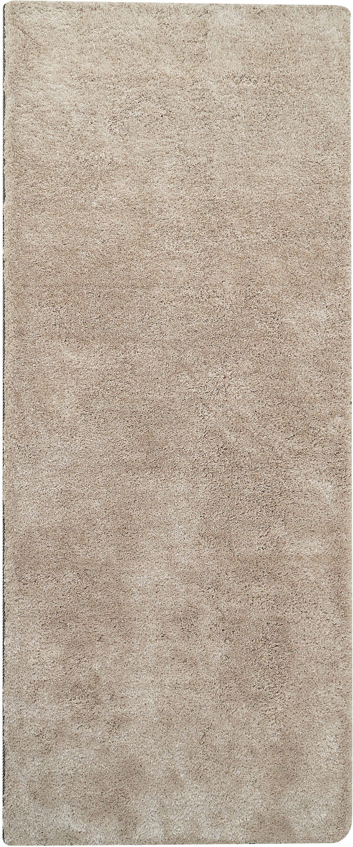 Bruno Banani Hoogpolige loper Dana tapijt, klantenfavoriet Loper, uni, zacht, microvezel, hal, entree, woonkamer, slaapkamer