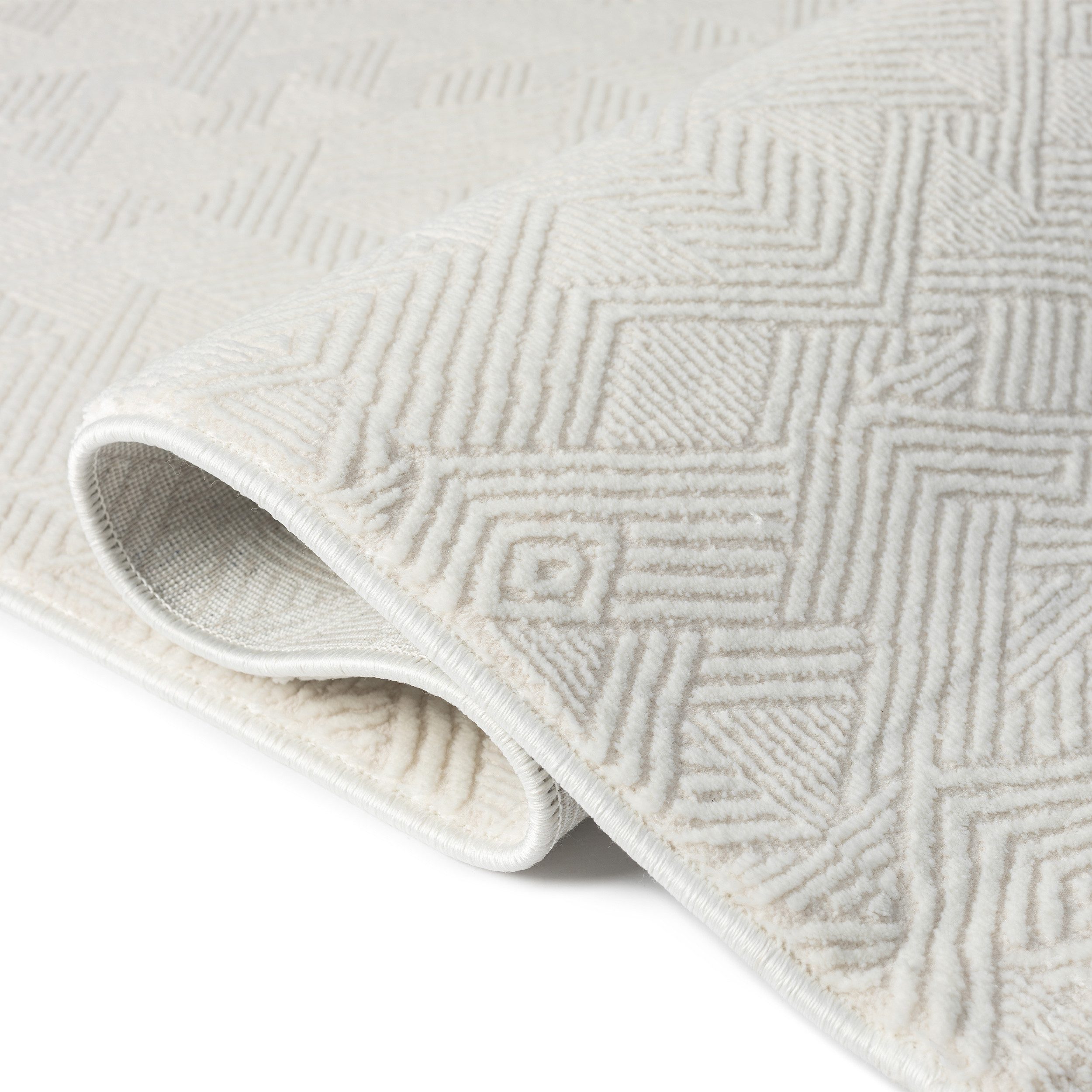 Sehrazat Vloerkleed Nora 5700 Zachte kleuren, modern ontwerp, duurzaam, elegantie ontmoet comfort