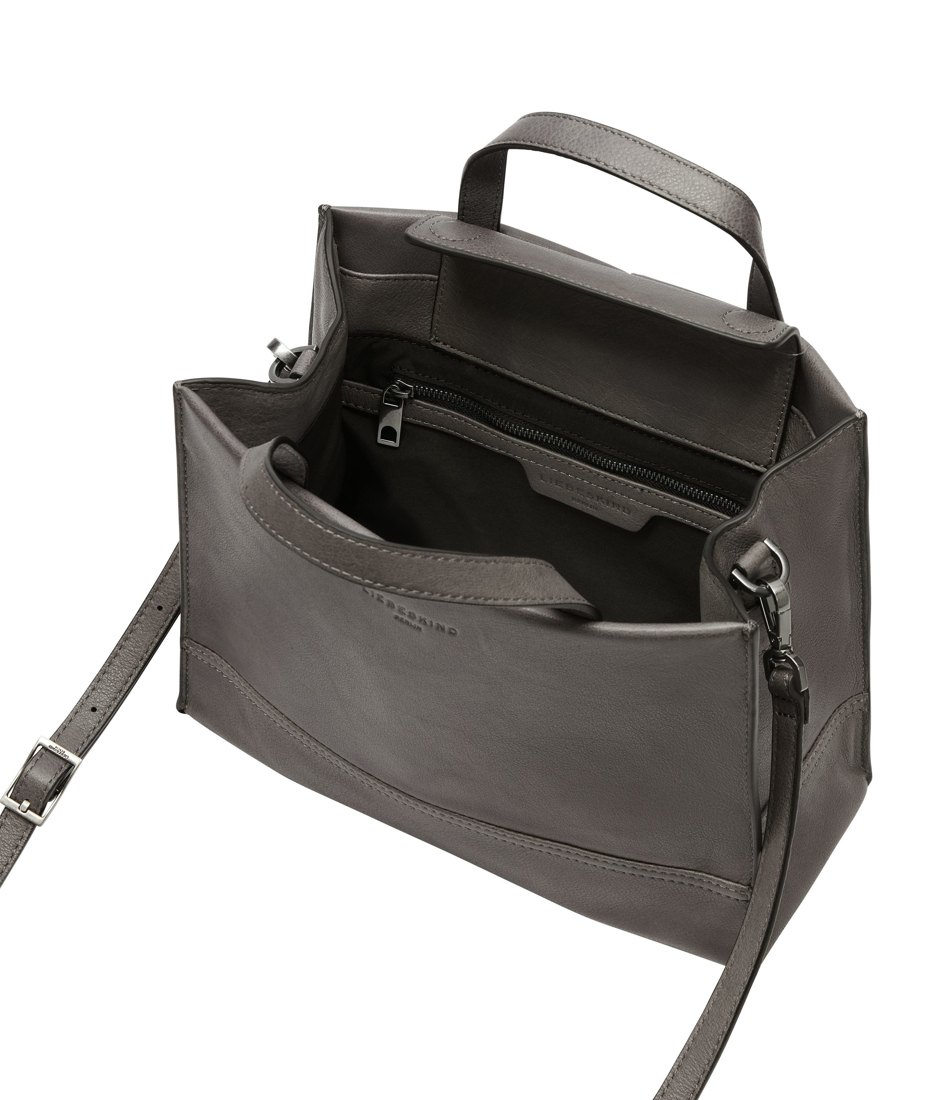 Liebeskind Berlin Tas Satchel M LOU 2 3D LEATHER Schoudertas handtas dames schoudertas