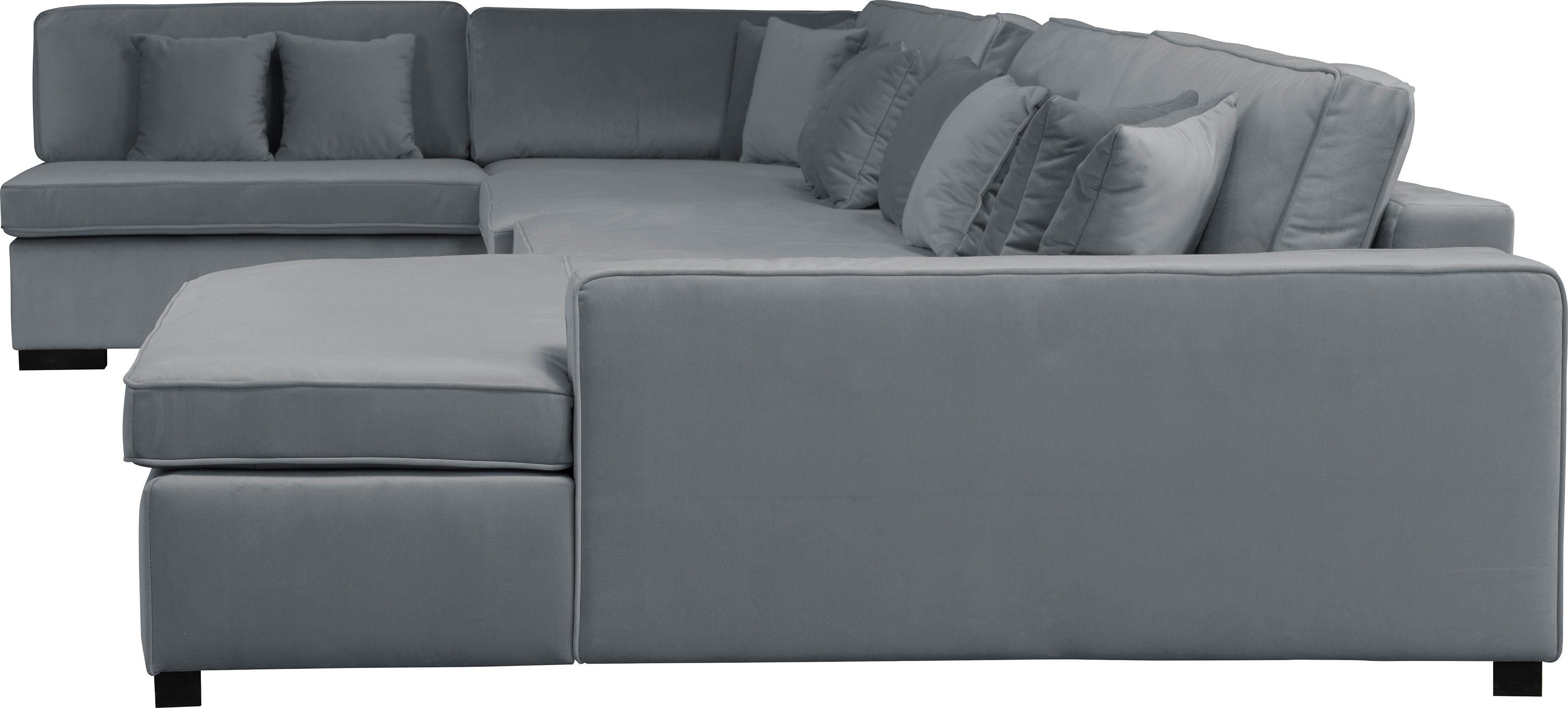 Guido Maria Kretschmer Home&Living Zithoek Skara U-vorm Loungebank met binnenveringsinterieur, in vele overtrekkwaliteiten