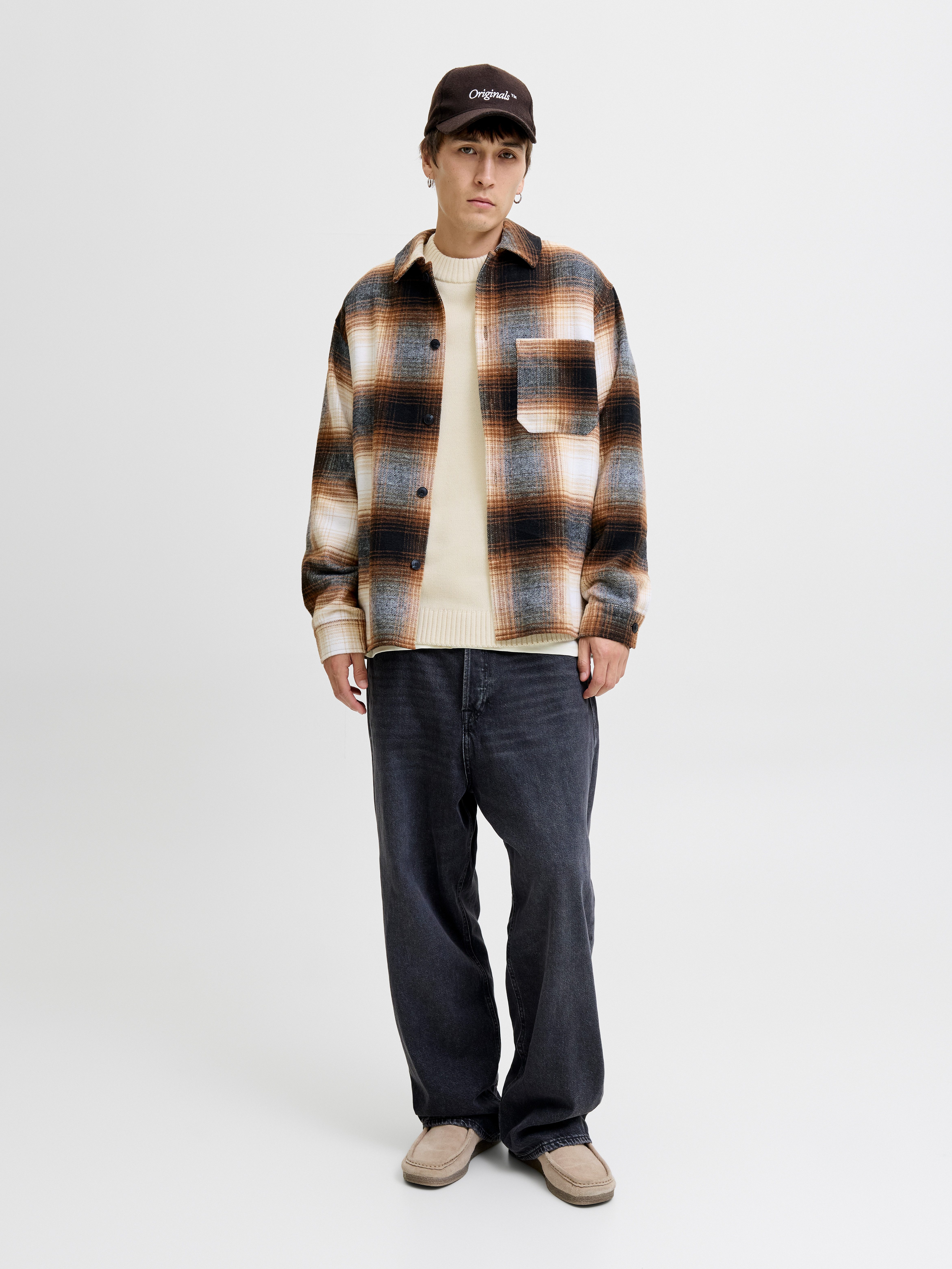 Jack & Jones Gebreide trui JJEURBAN JACK KNIT CREW NECK SN