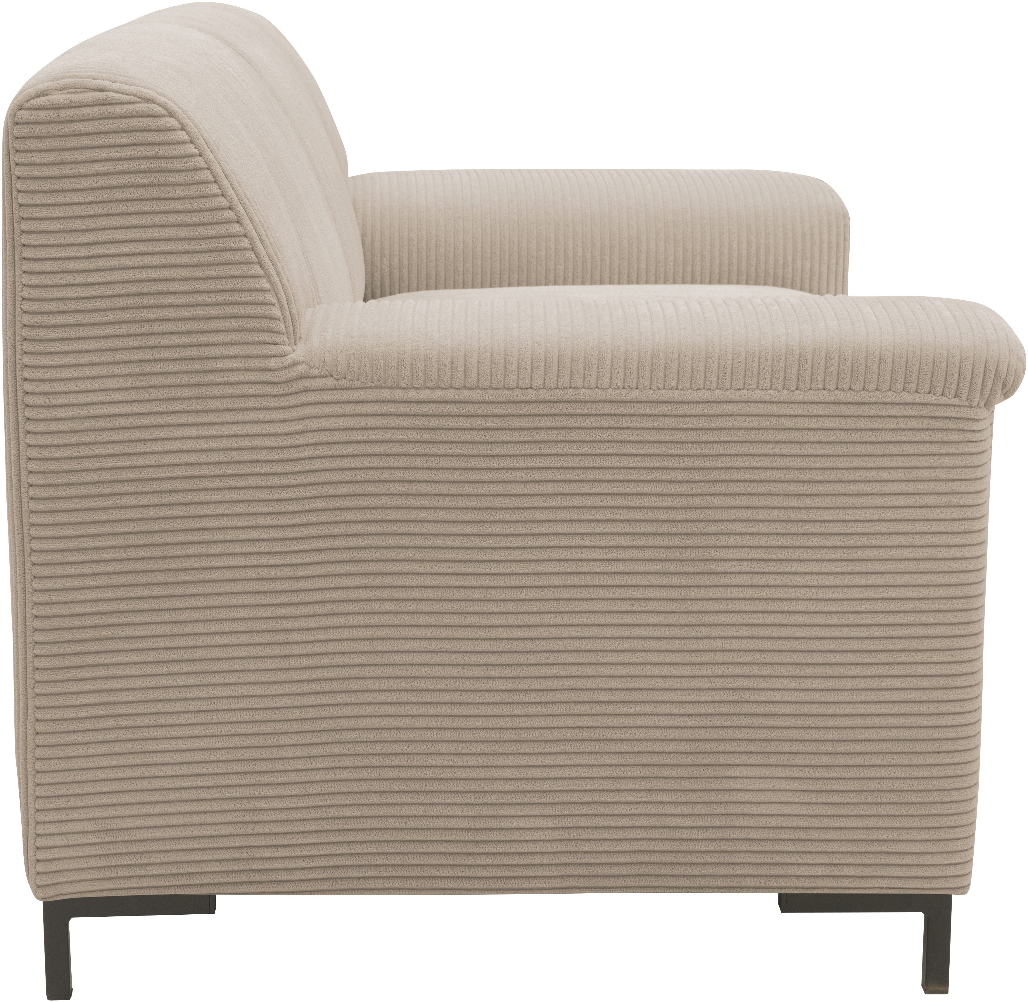 INOSIGN 1,5-zits Jamie 2 BxDxH: 144x81x76 cm, ook in Cord tijdloos, modern, met comfortabel verend systeem