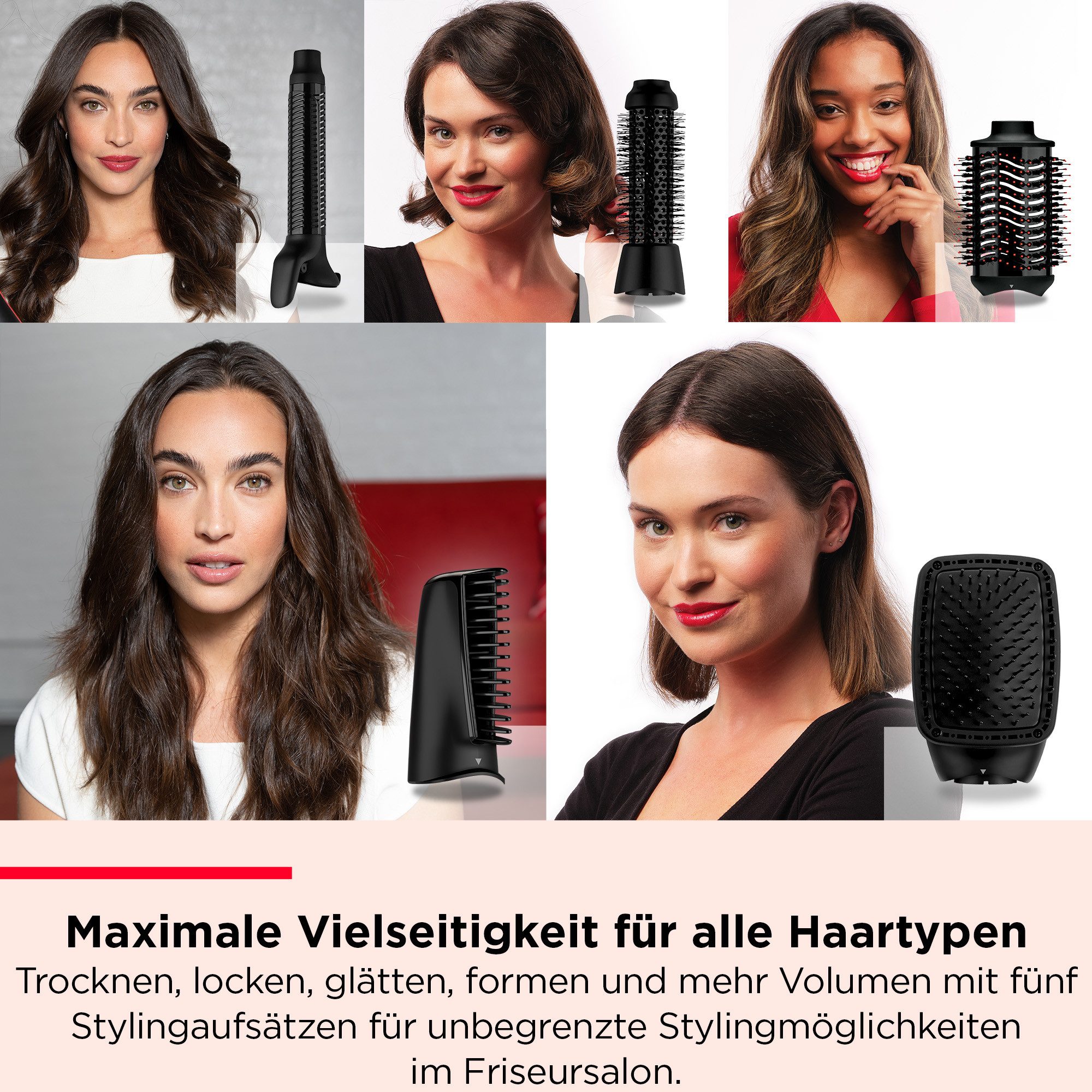 Revlon Multihaarstyler ONE-STEP™ Air Styler 5-in-1 mit Revlon Original-Kopf - RVDR5371E