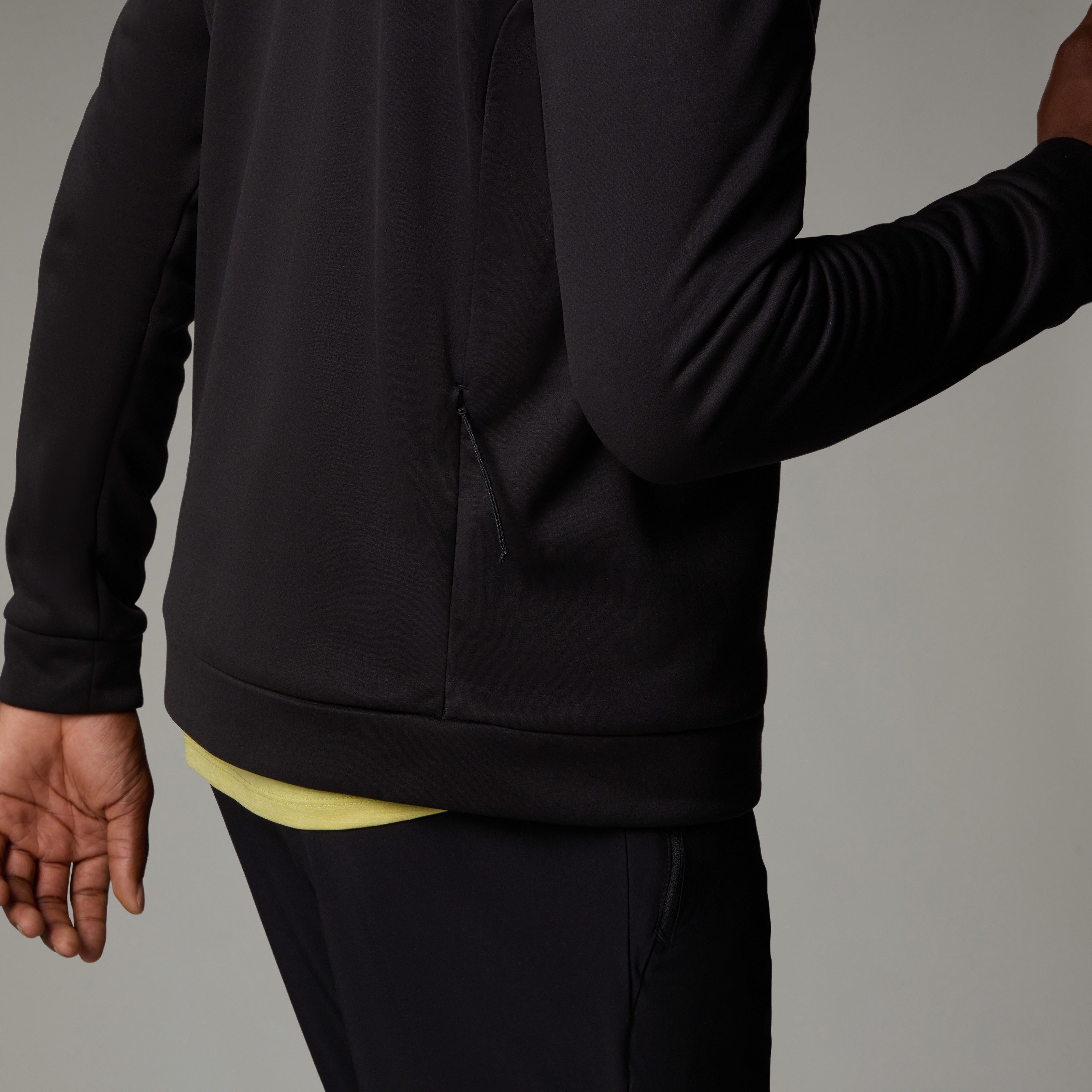 The North Face Sweatshirt Mountain Athletics fleece met 1/4 lange rits voor heren (1-delig)