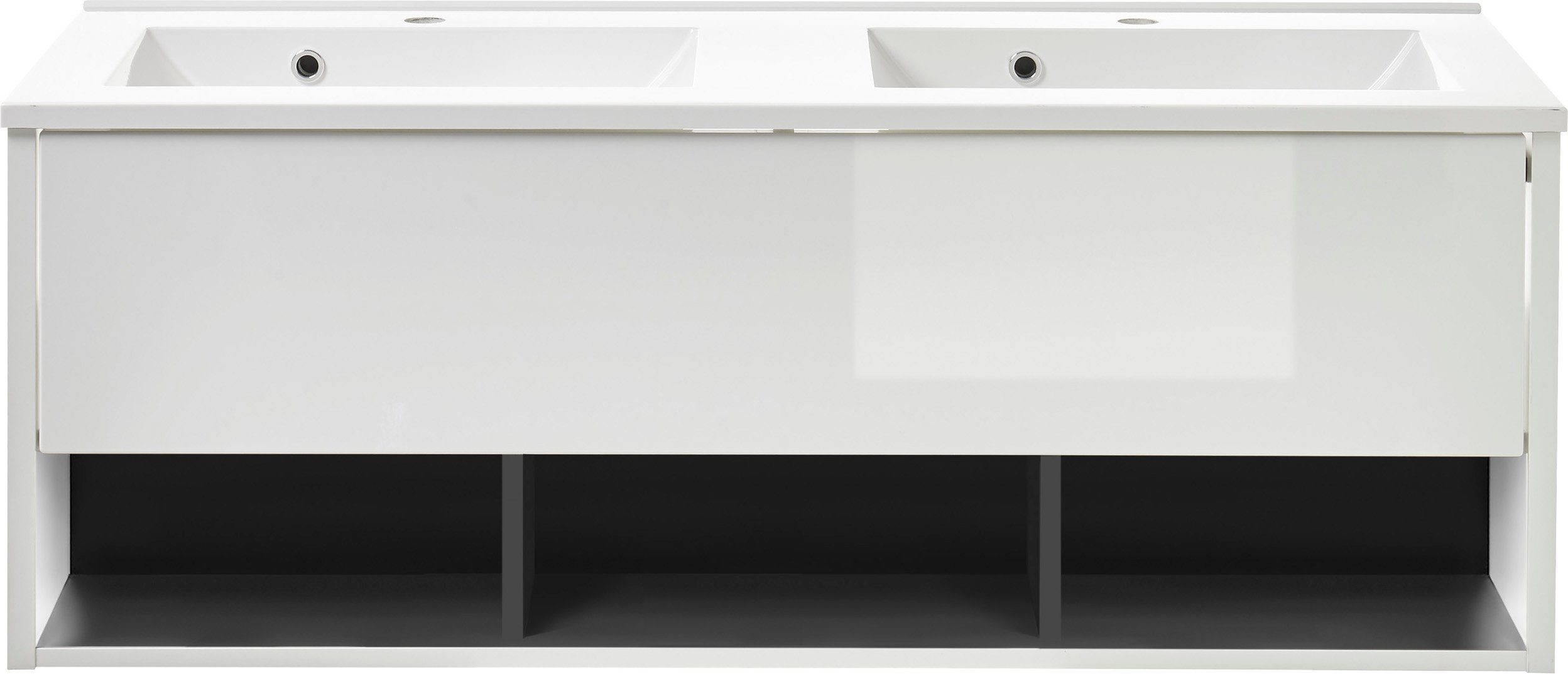 Places of Style Wastafelonderkast Studio Line, wastafel inclusief wasbak, modern ontwerp