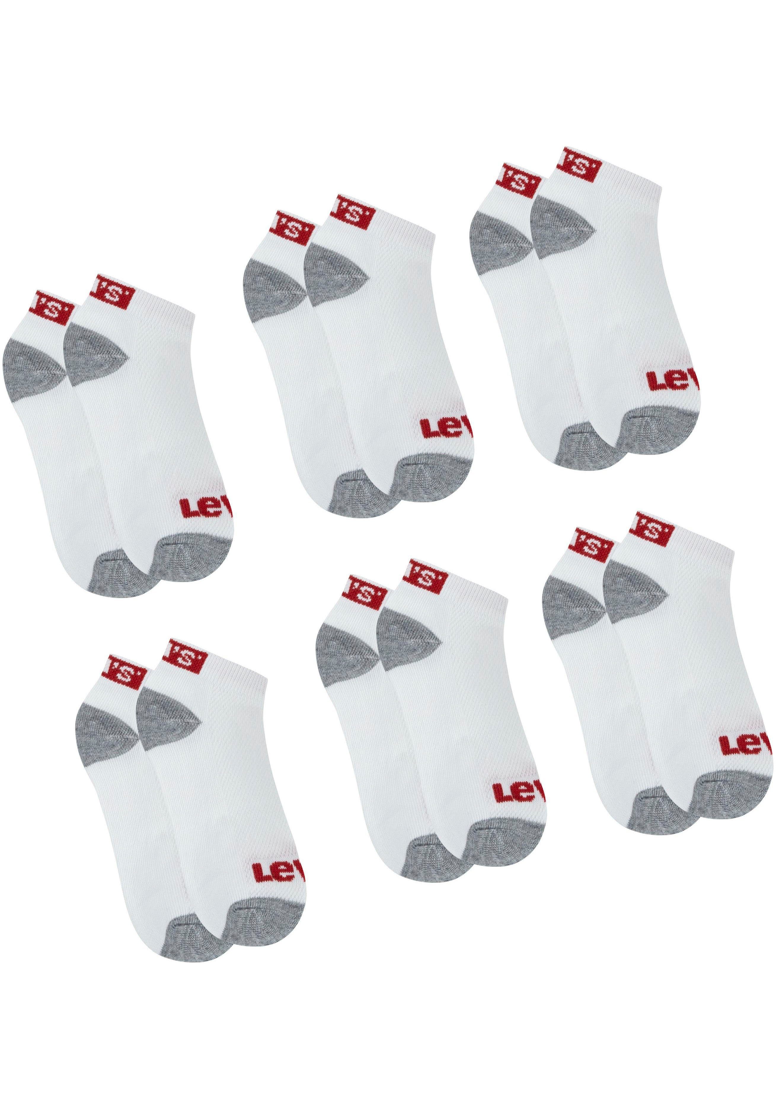 Levi's Kidswear Korte sokken LHN BOX TAB LOW CUT 6PK MarkeL (set 6 paar)