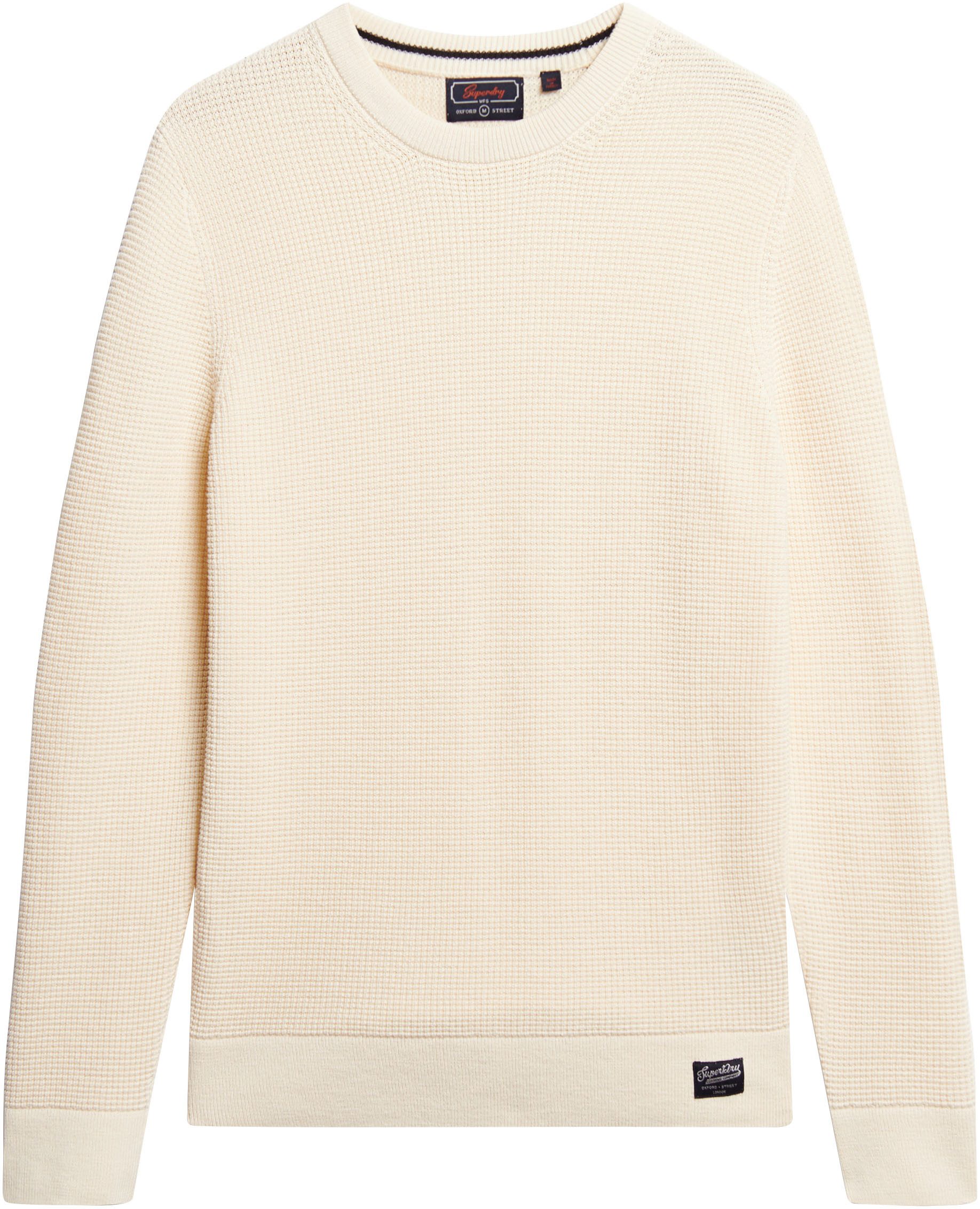 Superdry Gebreide trui TEXTURED CREW KNIT JUMPER