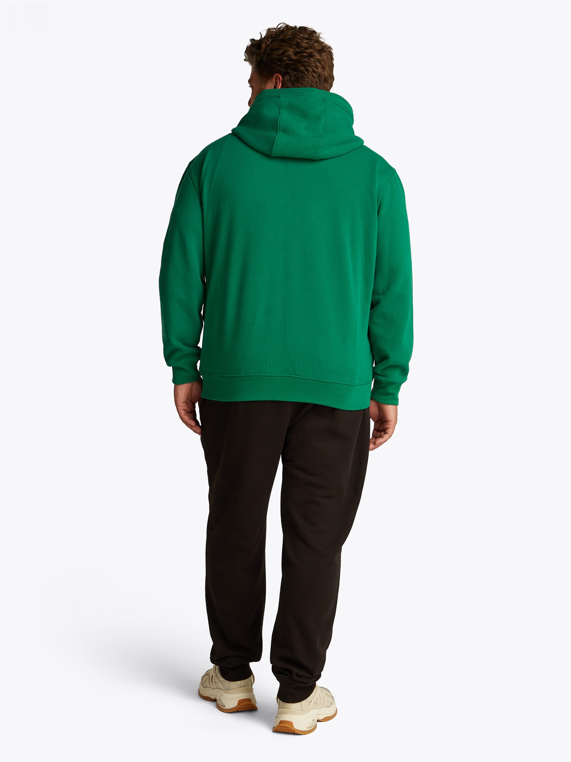 Tommy Hilfiger Sweatshirt BT-TOMMY HILFIGER HOODY-B in grote maten, logoborduring