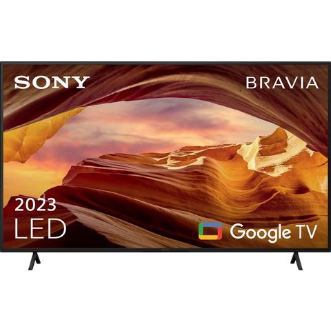 Sony KD75X75WLAEP LED-TV 190.5 cm 75 inch Energielabel F (A G) CI+*, WiFi, UHD, Smart TV Zwart
