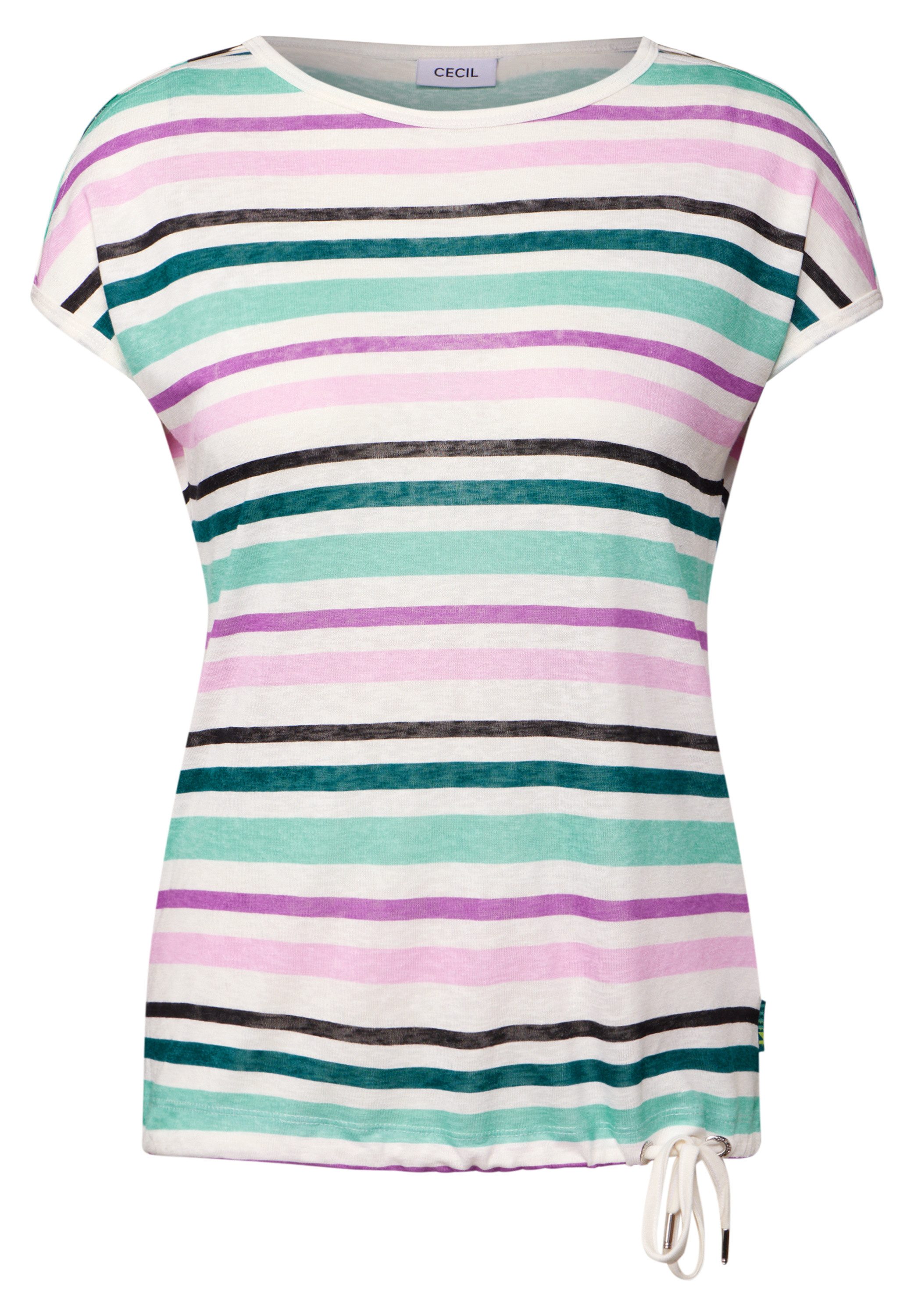 Cecil T-shirt met streepmotief