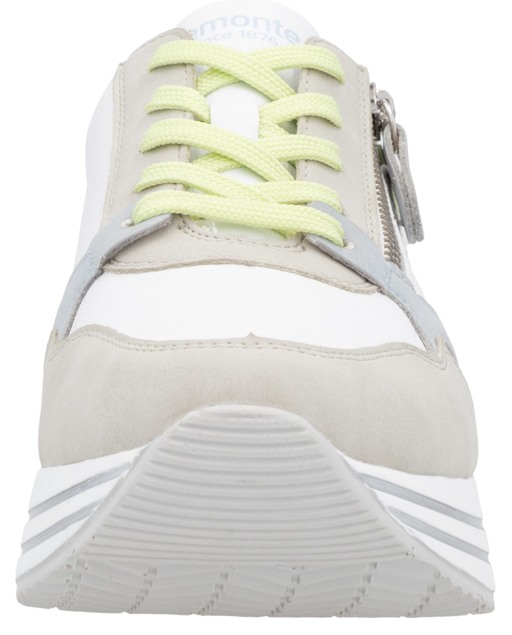 Remonte Plateausneakers vrijetijdsschoen, lage schoen, veterschoen met losse zachte inlegzool