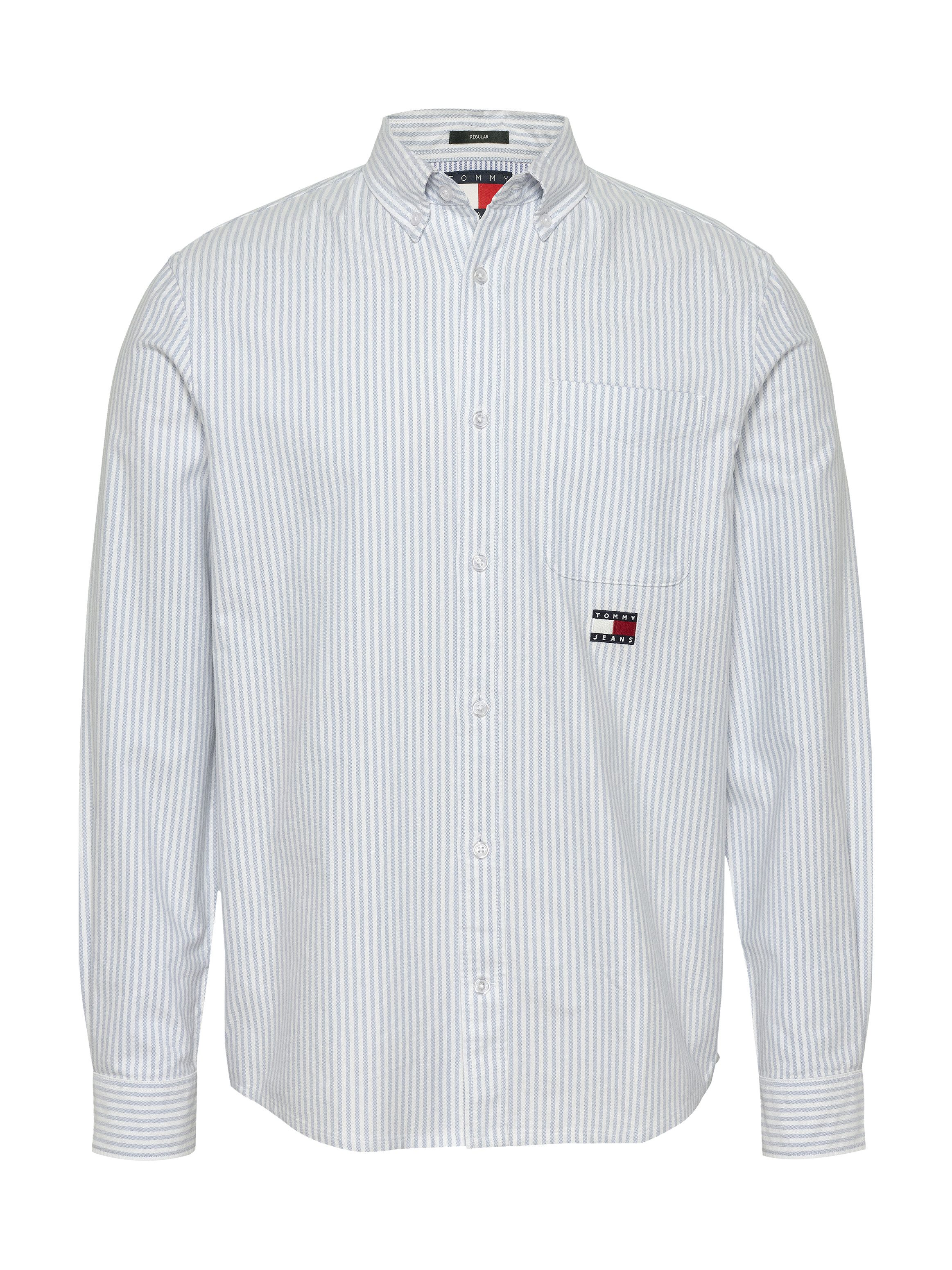 TOMMY JEANS Overhemd met lange mouwen TJM STRIPE OXFORD SHIRT EXT