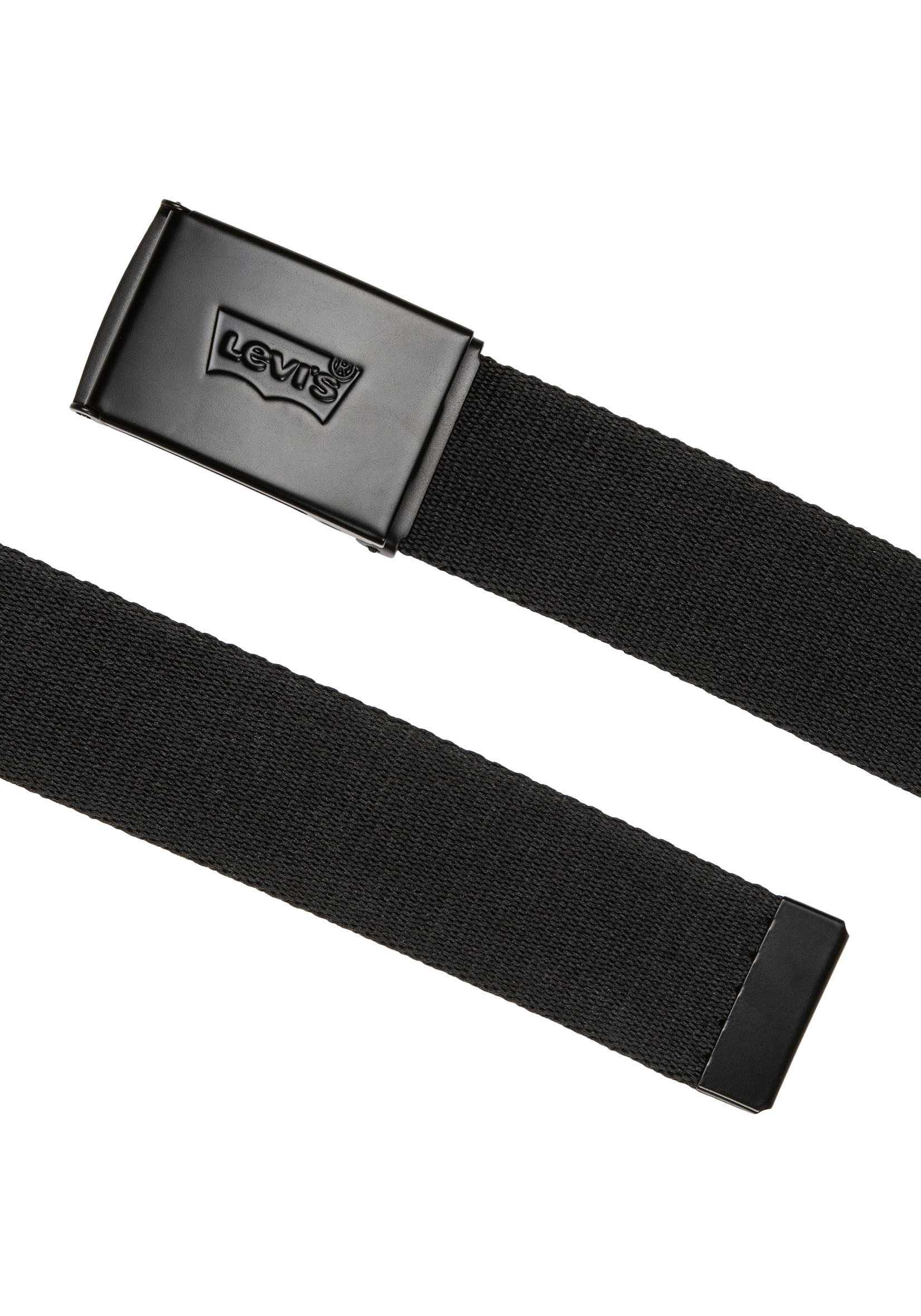 Levi's® Stoffen Riem met logo in dezelfde kleur