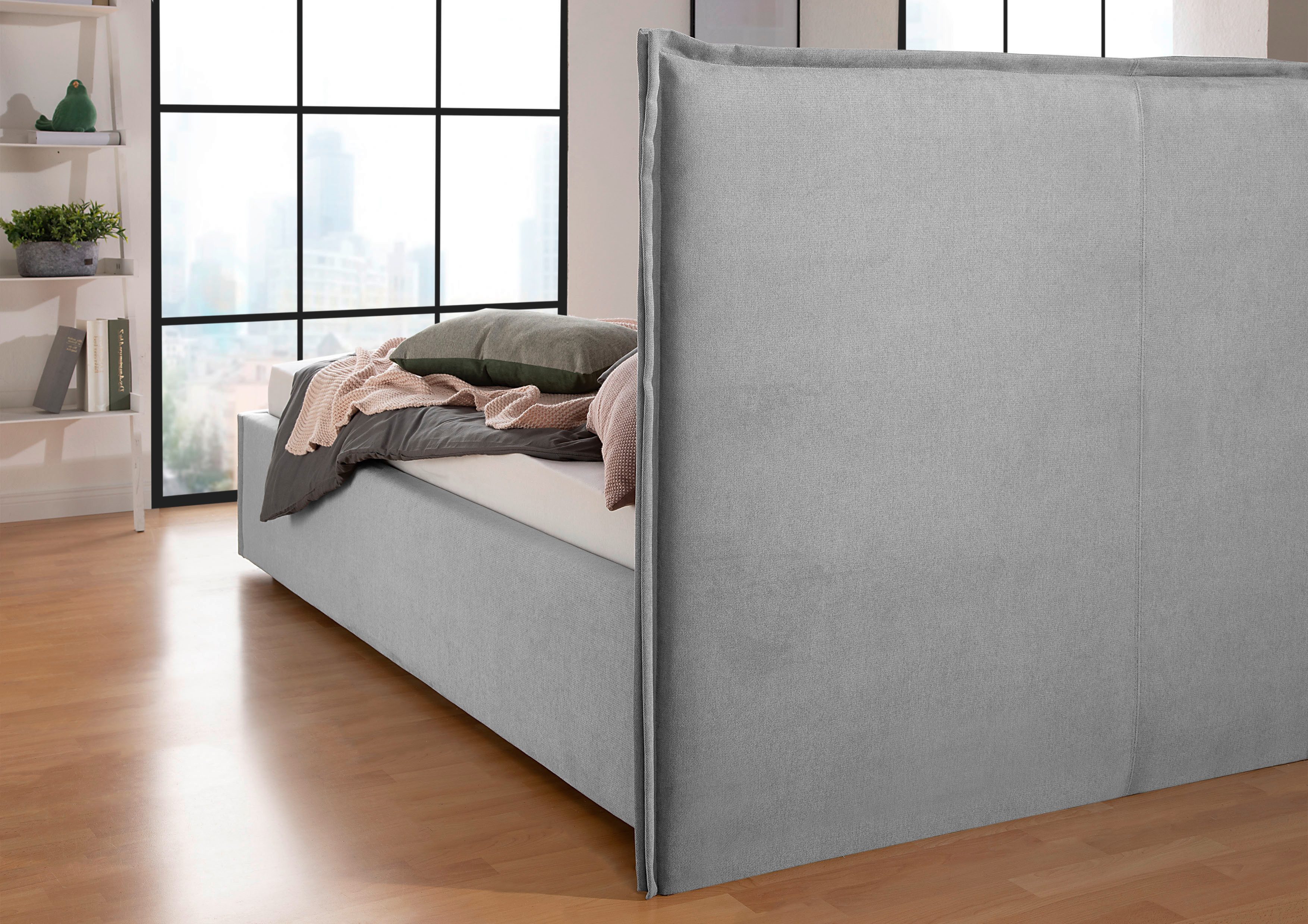 Maintal Gestoffeerd bed Zijkanten van het bed zelf te monteren, zonder bedkist
