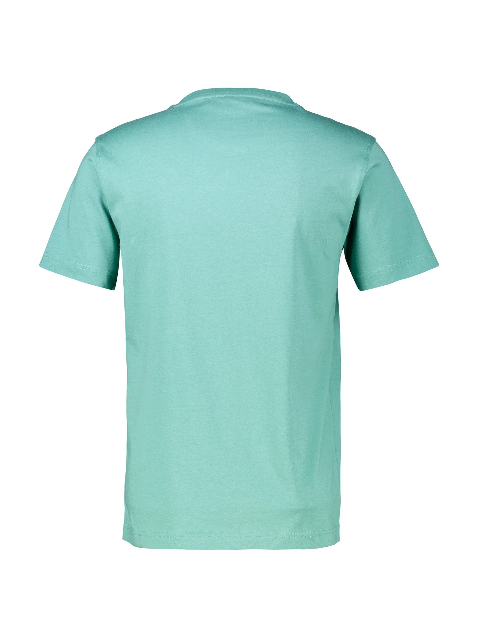 Lerros Shirt met ronde hals met geborduurd logo