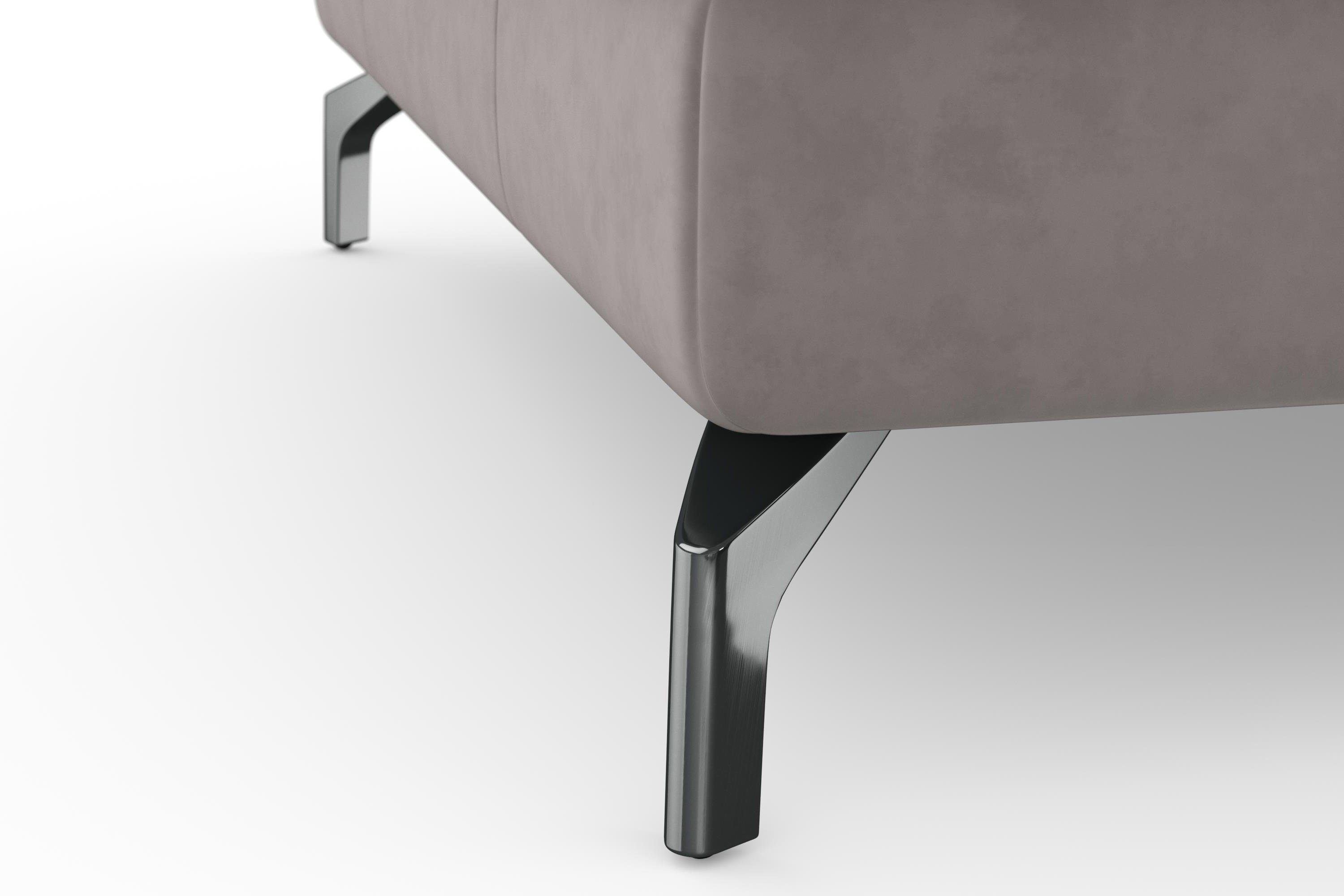 sit&more Zithoek Bendigo U-vorm inclusief zitdiepteverstelling, bodemvrijheid 12 cm, in 2 pootkleuren