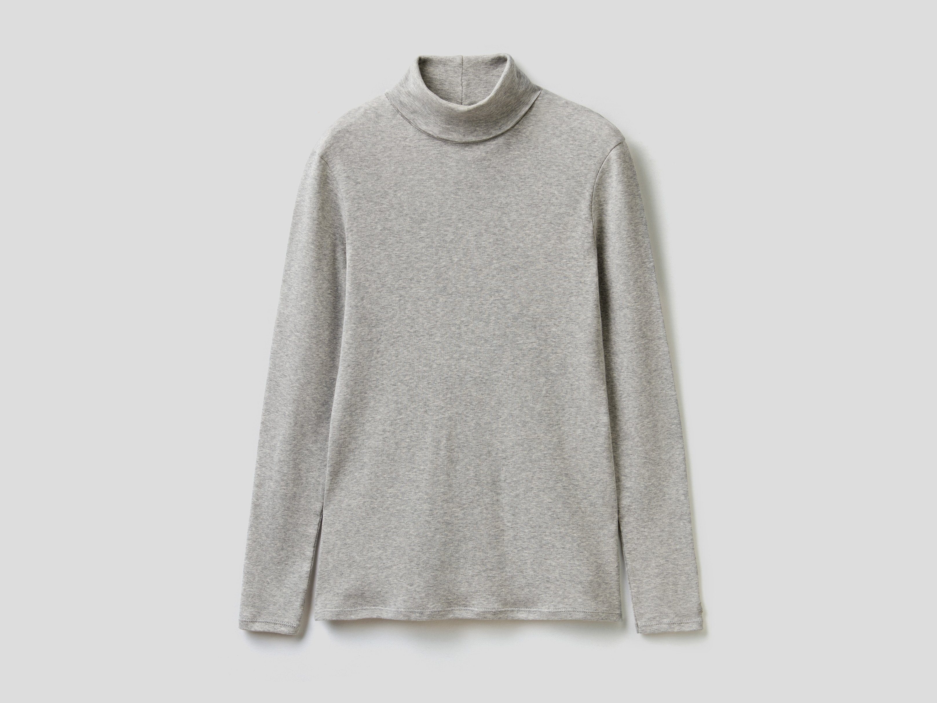 United Colors of Benetton Colshirt met merklabel