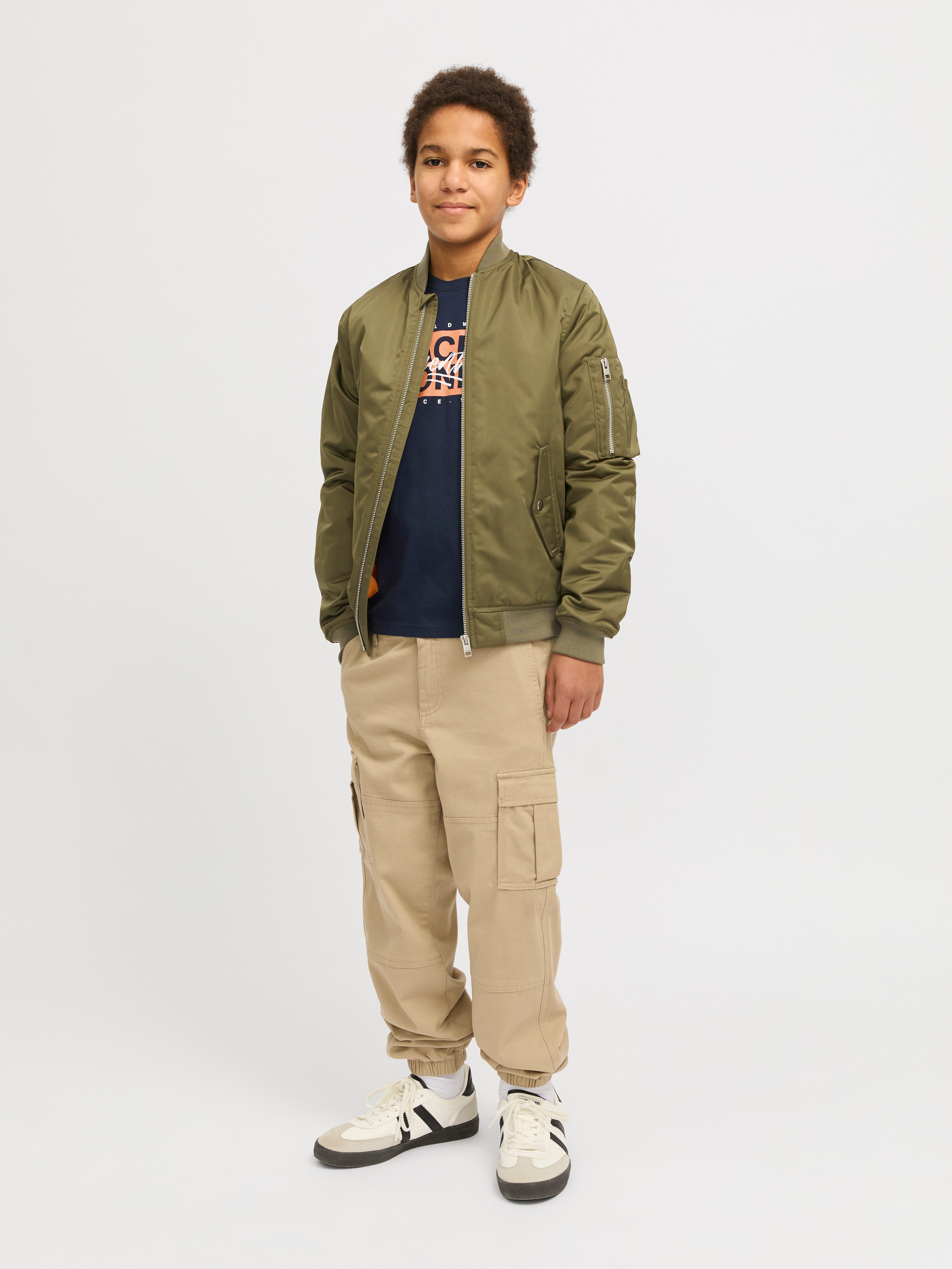 Jack & Jones Junior T-shirt JJCOLTON TEE SS CREW NECK JNR