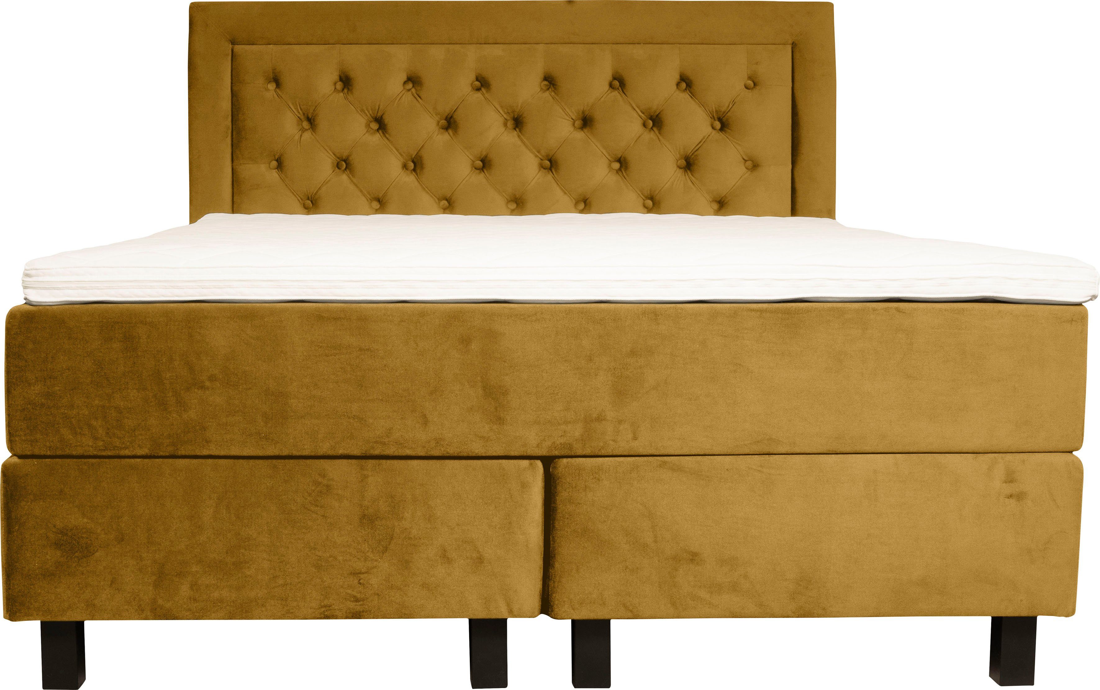 Leonique Boxspring JEANNE incl. topmatras met pocketveringsmatras