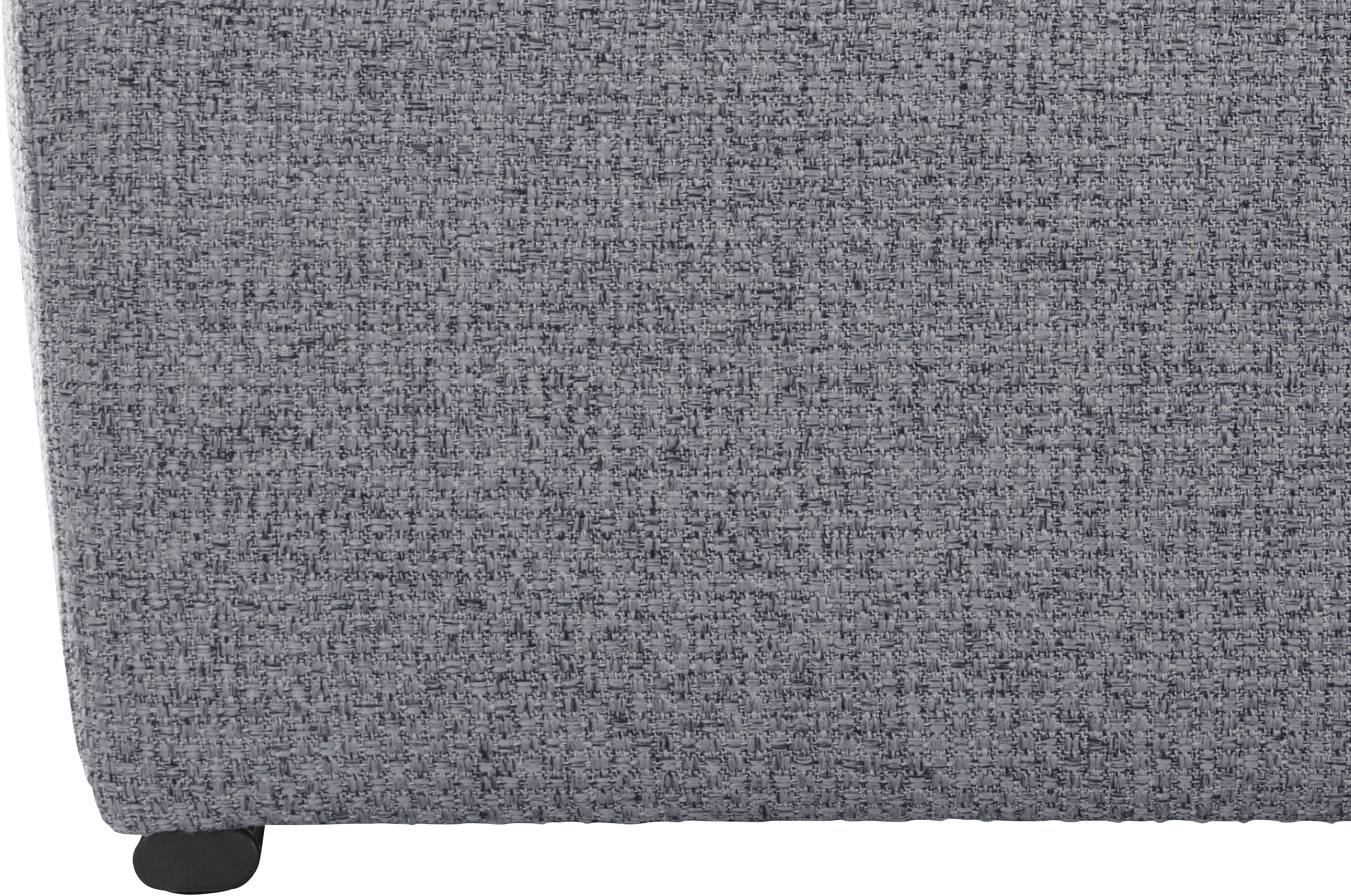 DOMO collection Hoekbank Lagoa, moderne zittingstikking, comfortabel en comfortabel, L-Vorm naar keuze met slaapfunctie, vrij plaatsbaar, grote veelvoud aan kleuren