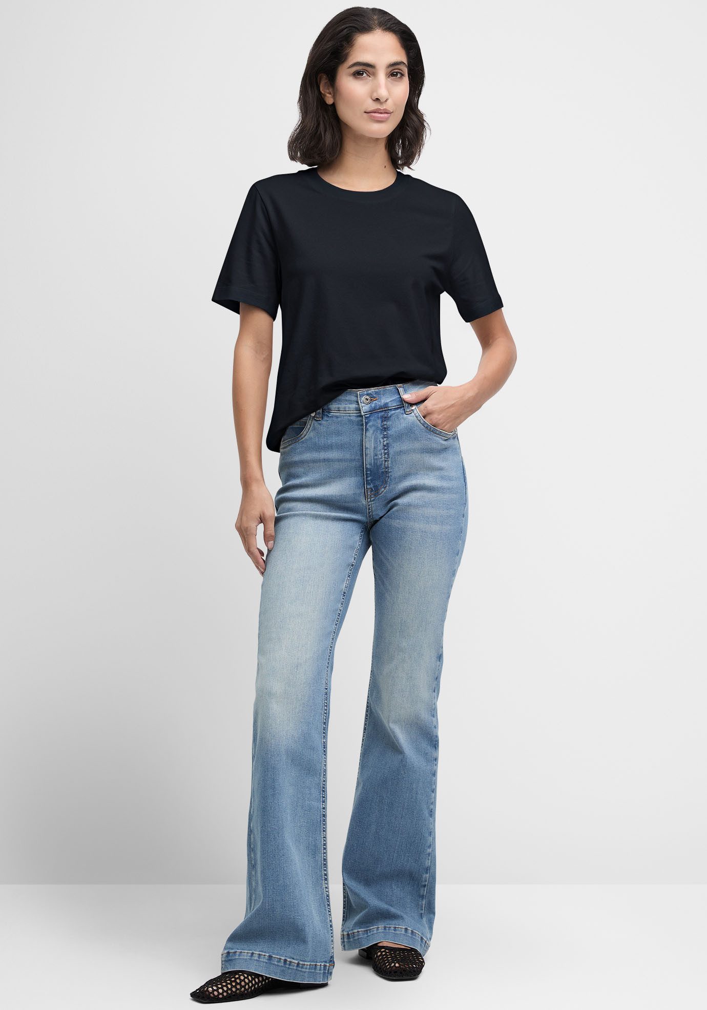 Cinque T-shirt CITANA met een ronde hals
