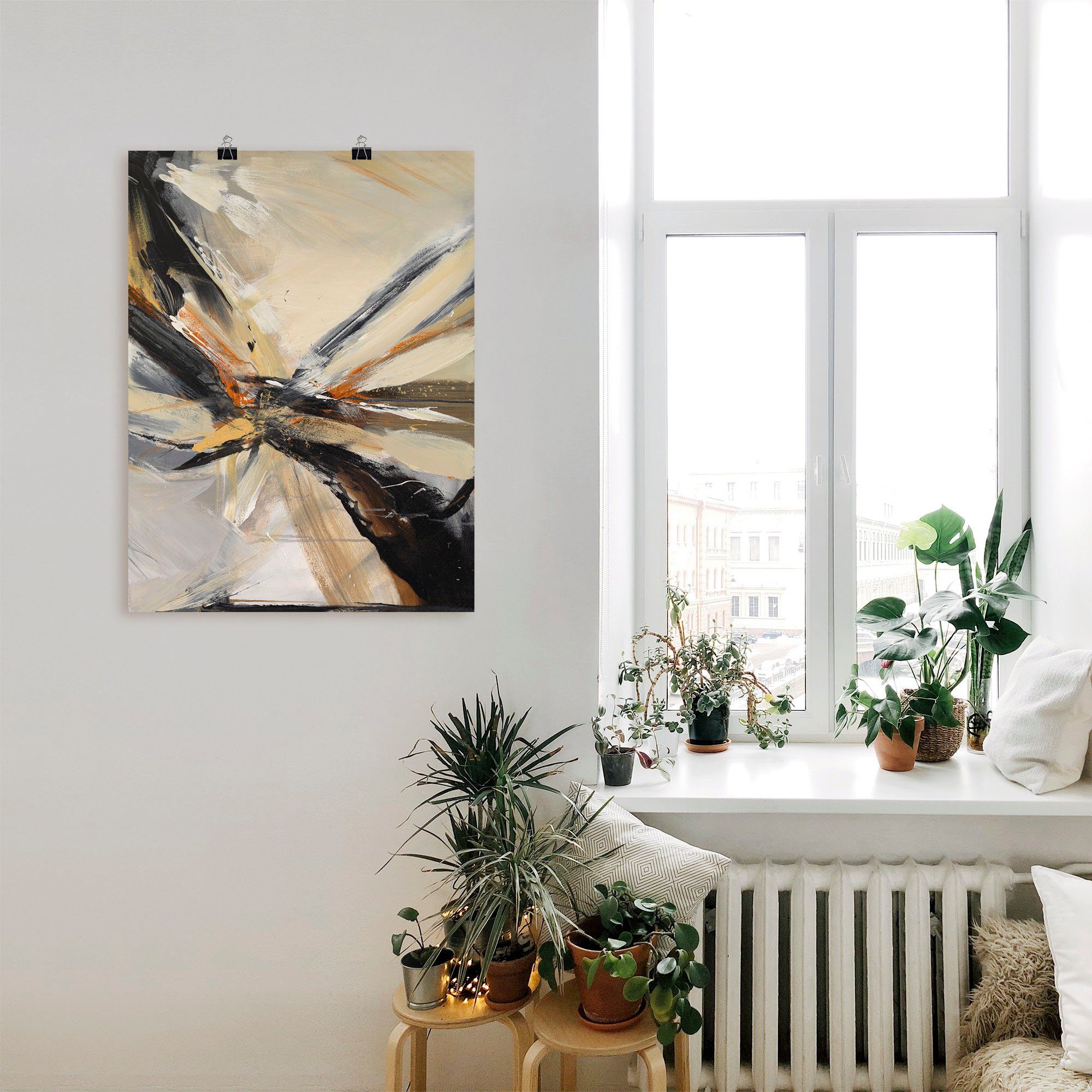 Artland Artprint Abstract III als artprint op linnen, poster in verschillende formaten maten