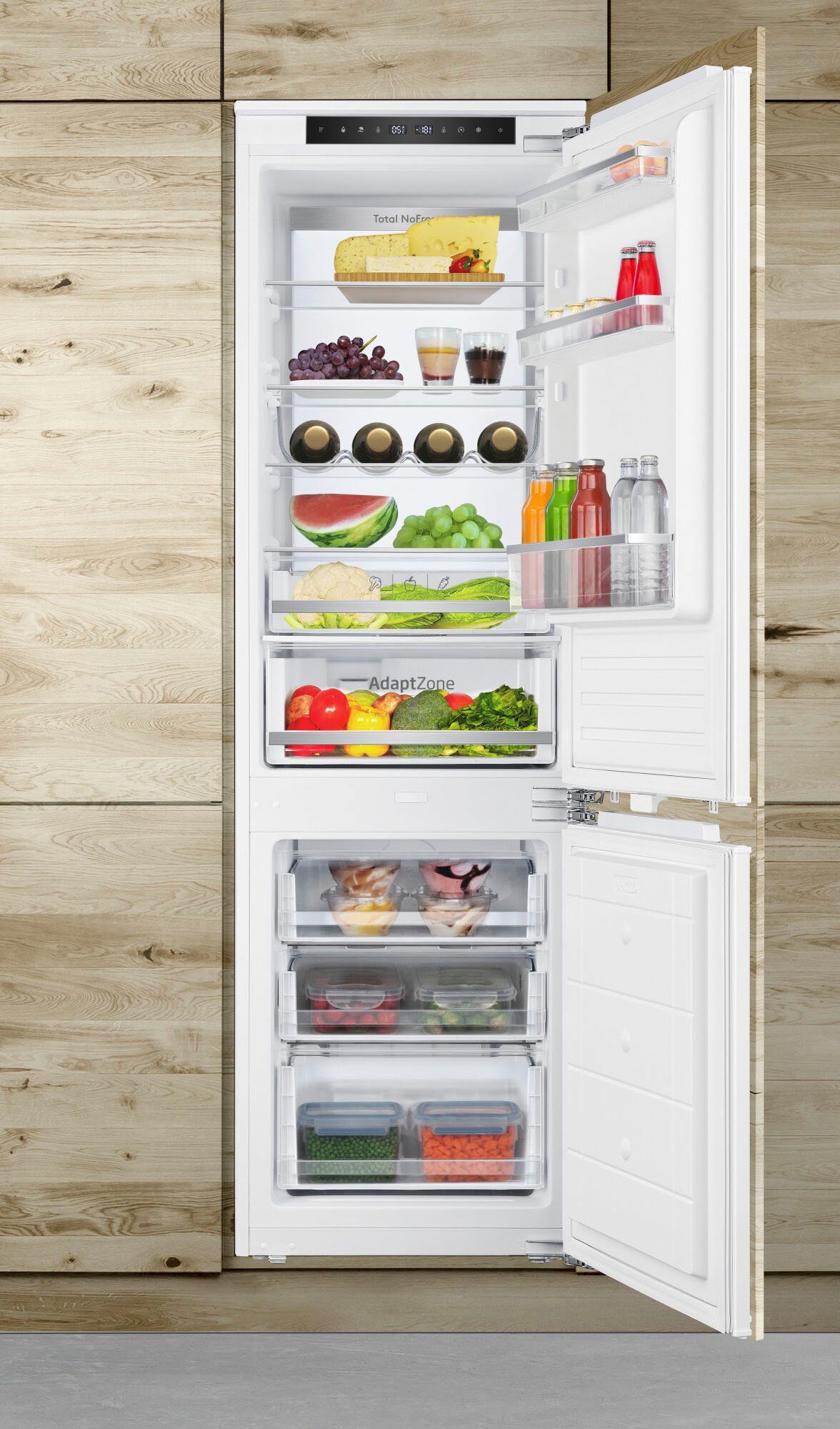 Amica Inbouw koel-vriescombinatie EKGCX 387 955, 176,9 cm x 55,6 cm