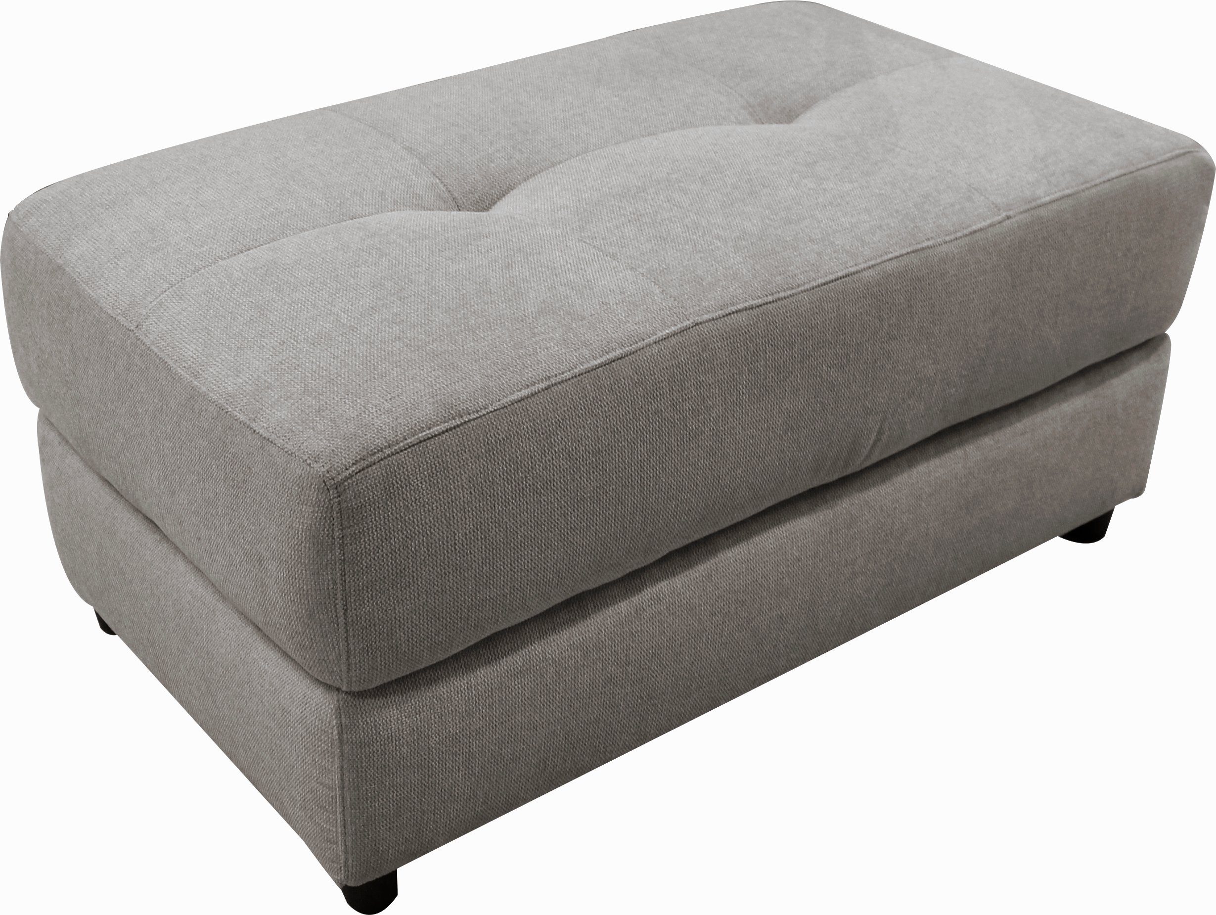 Home affaire Hocker Sentrano + Kilado in 4 hoogwaardige stofkwaliteiten te bestellen, met comfortabe