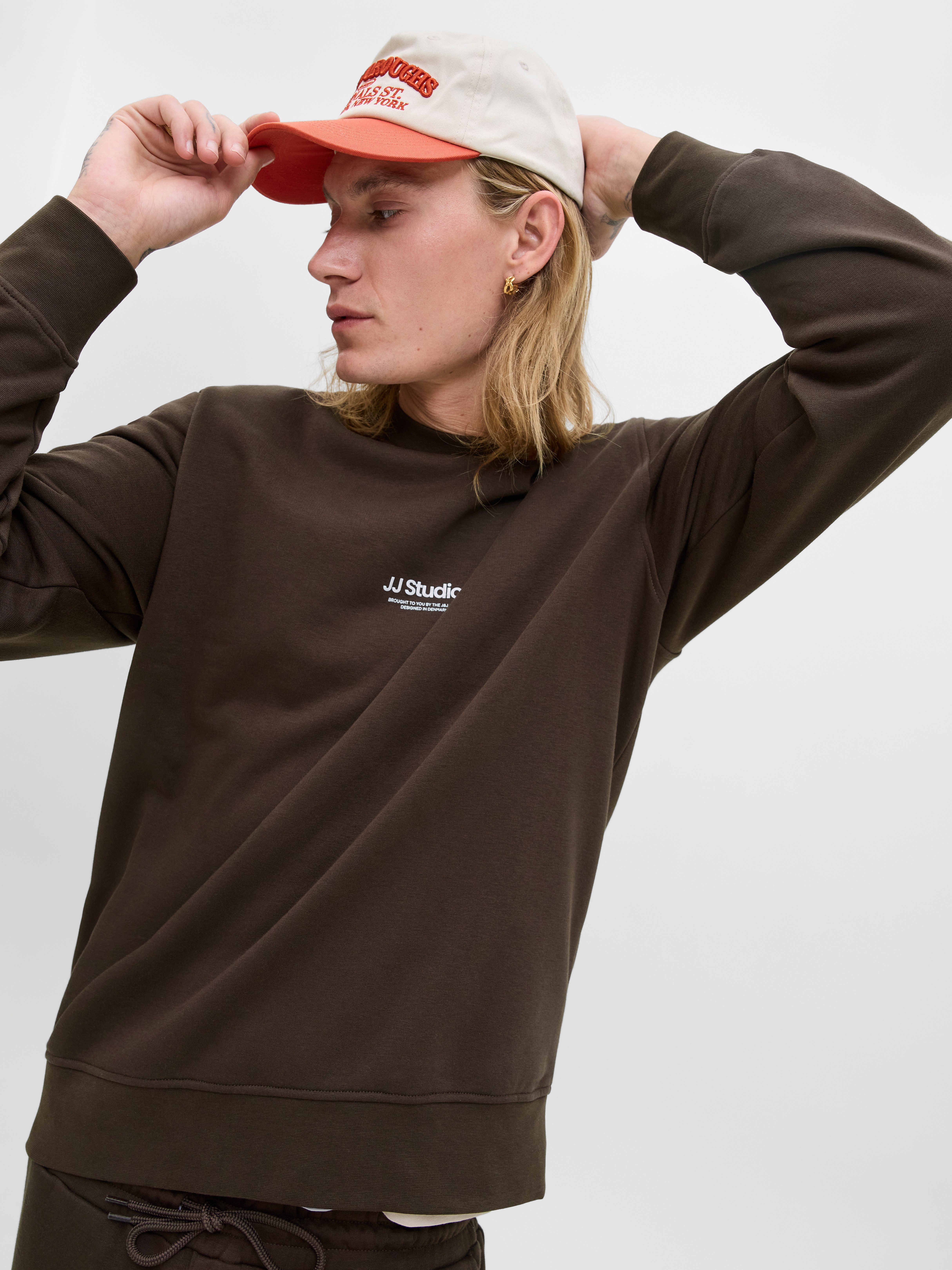 Jack & Jones Sweatshirt JJESOHO SWEAT CREW NECK NOOS