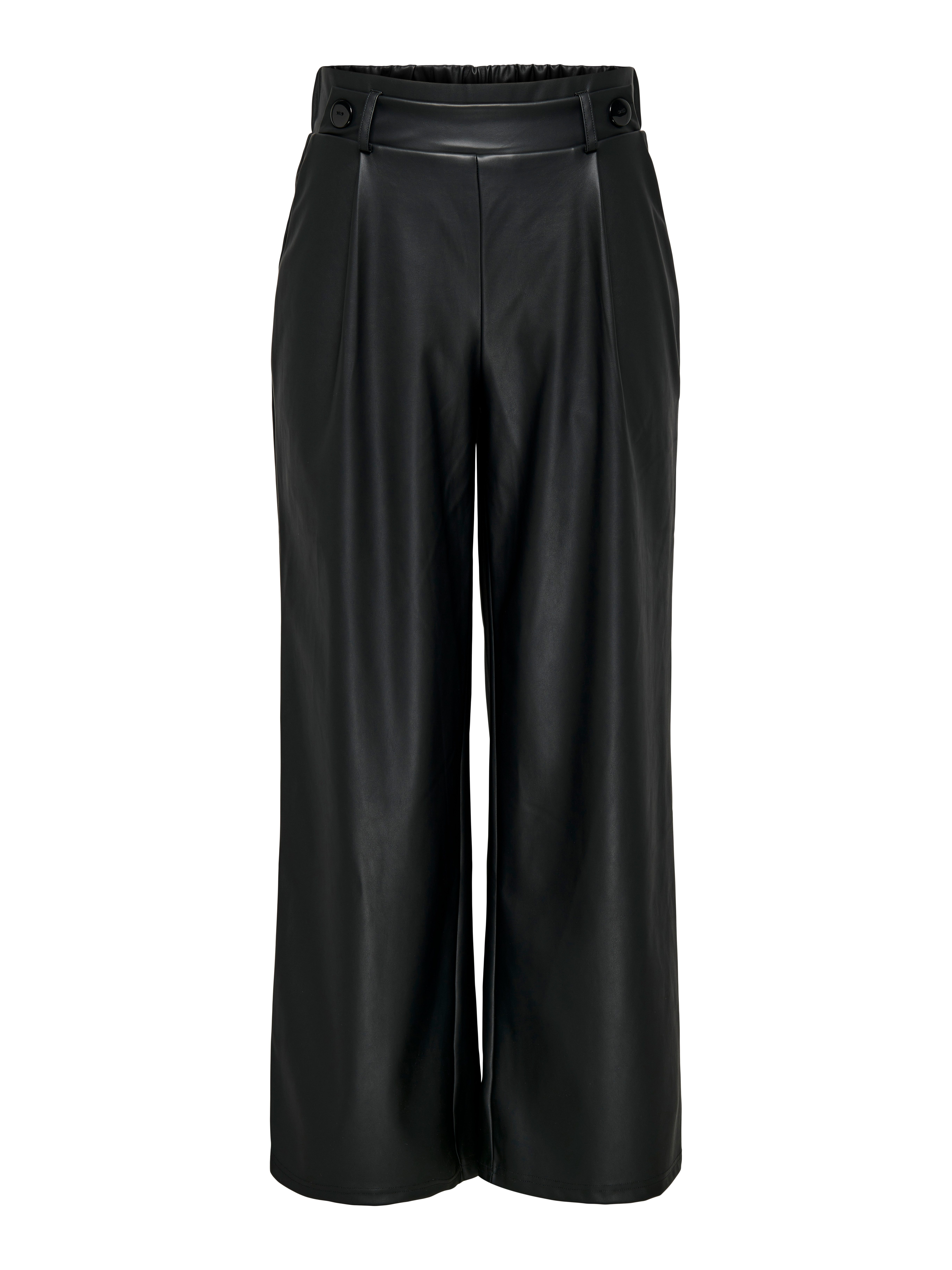 JDY Imitatieleren broek JDYSOYA GEGGO PU PANT JRS NOOS