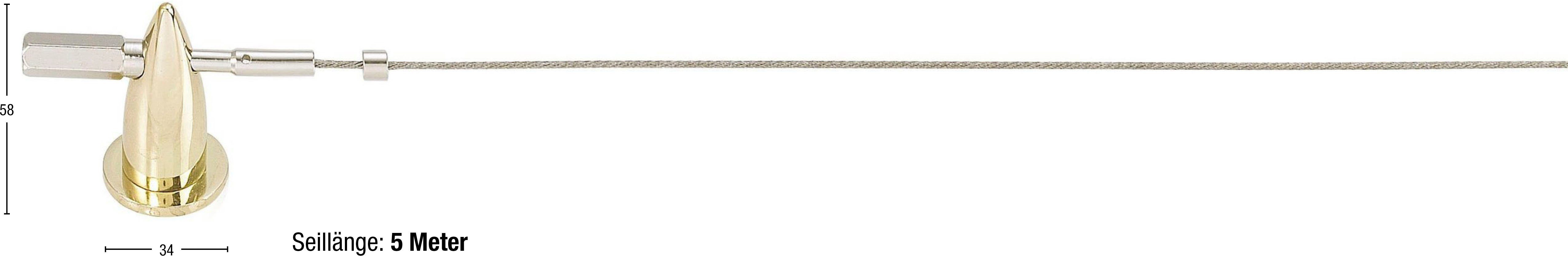 GARESA Spankoordset "streng" Touw 2 mm, wandmontage